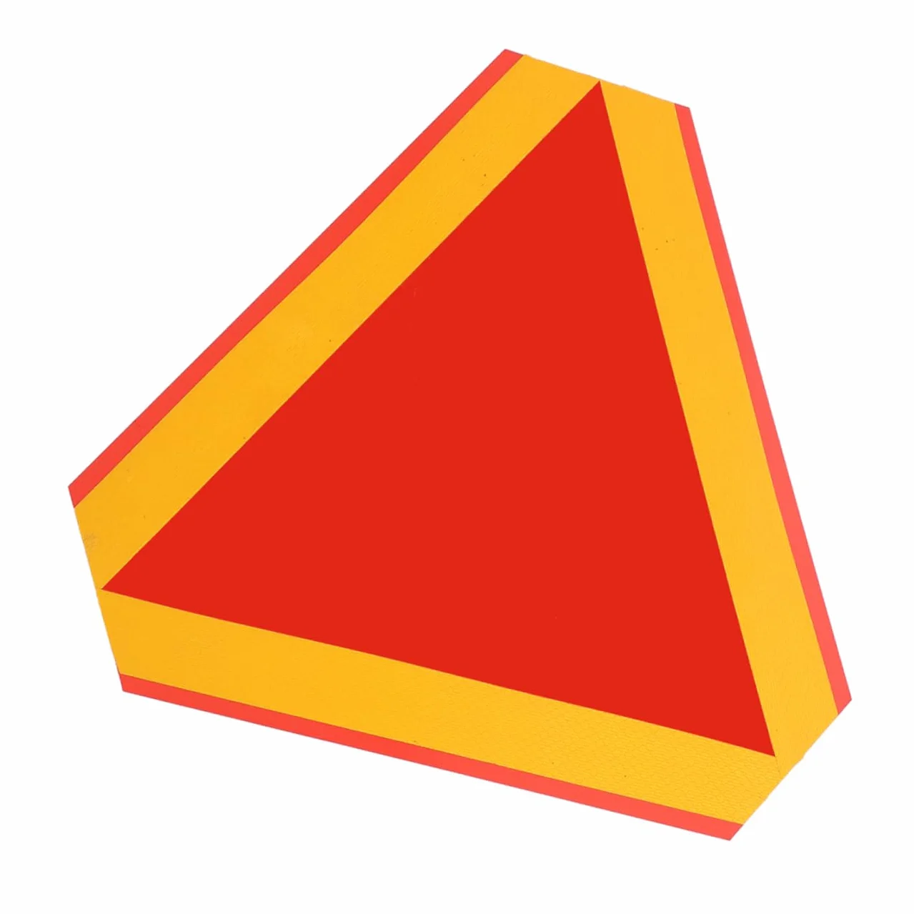 Juego de 3 Señales Triangulares Reflectantes de Seguridad Vial para Coche