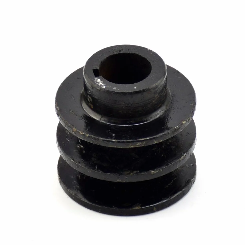 Genérico 20mm ID 35mm OD V-Belt Polea Doble Ranura para 168F 170F GX110 GX120 GX160 GX200 7 Motores ATV