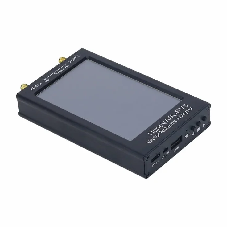 NanoVNA-F V3 1MHz-6GHz Vector Network Analyzer 4,3" IPS Portátil