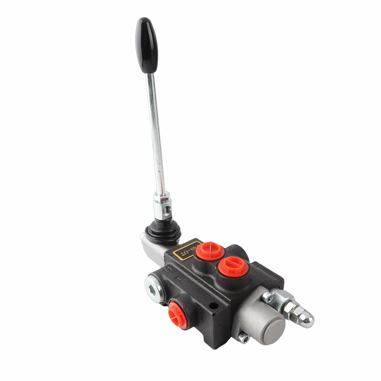 Alomejor Válvula de Control Hidráulica de Doble Acción Kit Flexible Duradero para Maquinaria y Equipos de Construcción Hierro Fundido