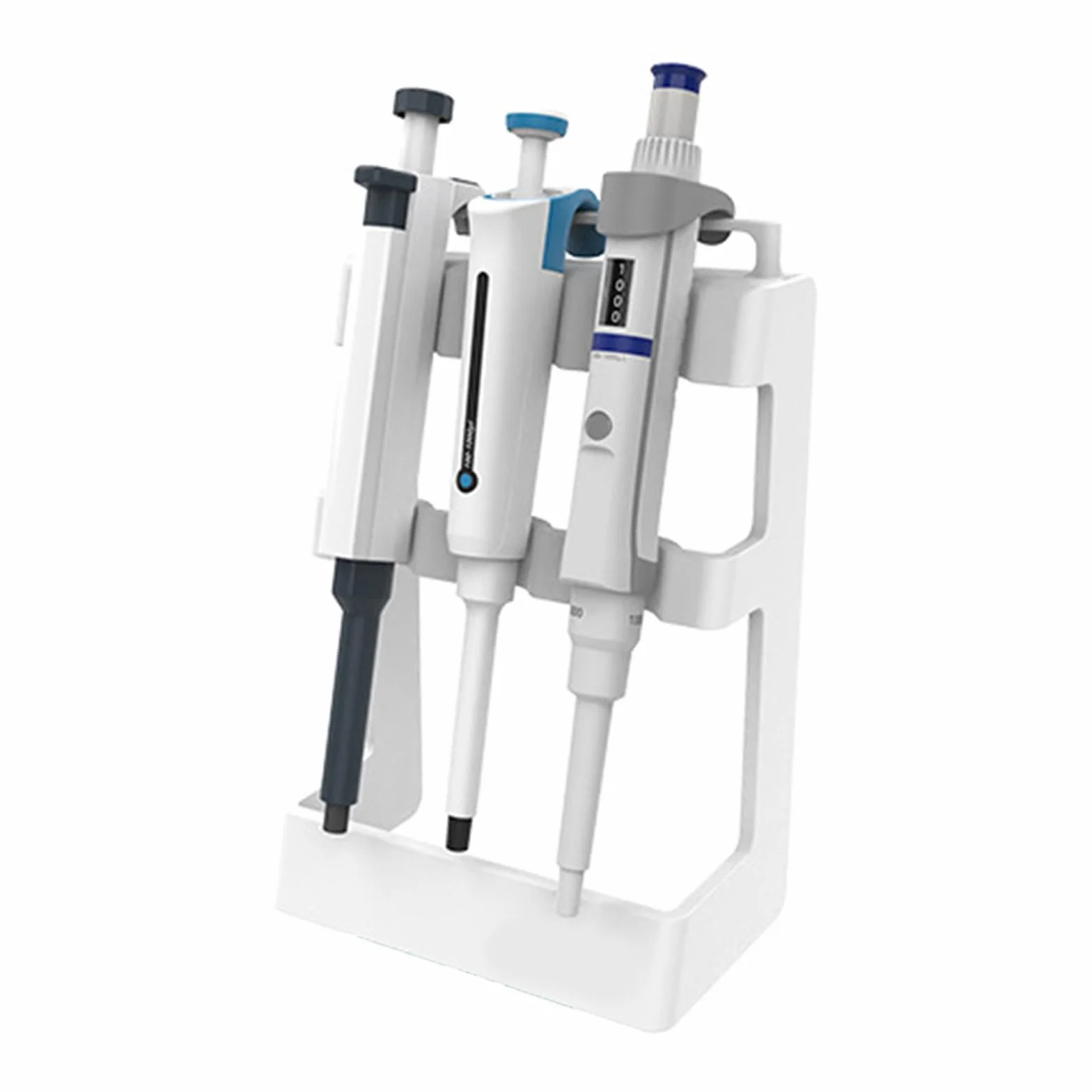 Soporte giratorio para micropipetas de laboratorio, capacidad 3-9 pipetas