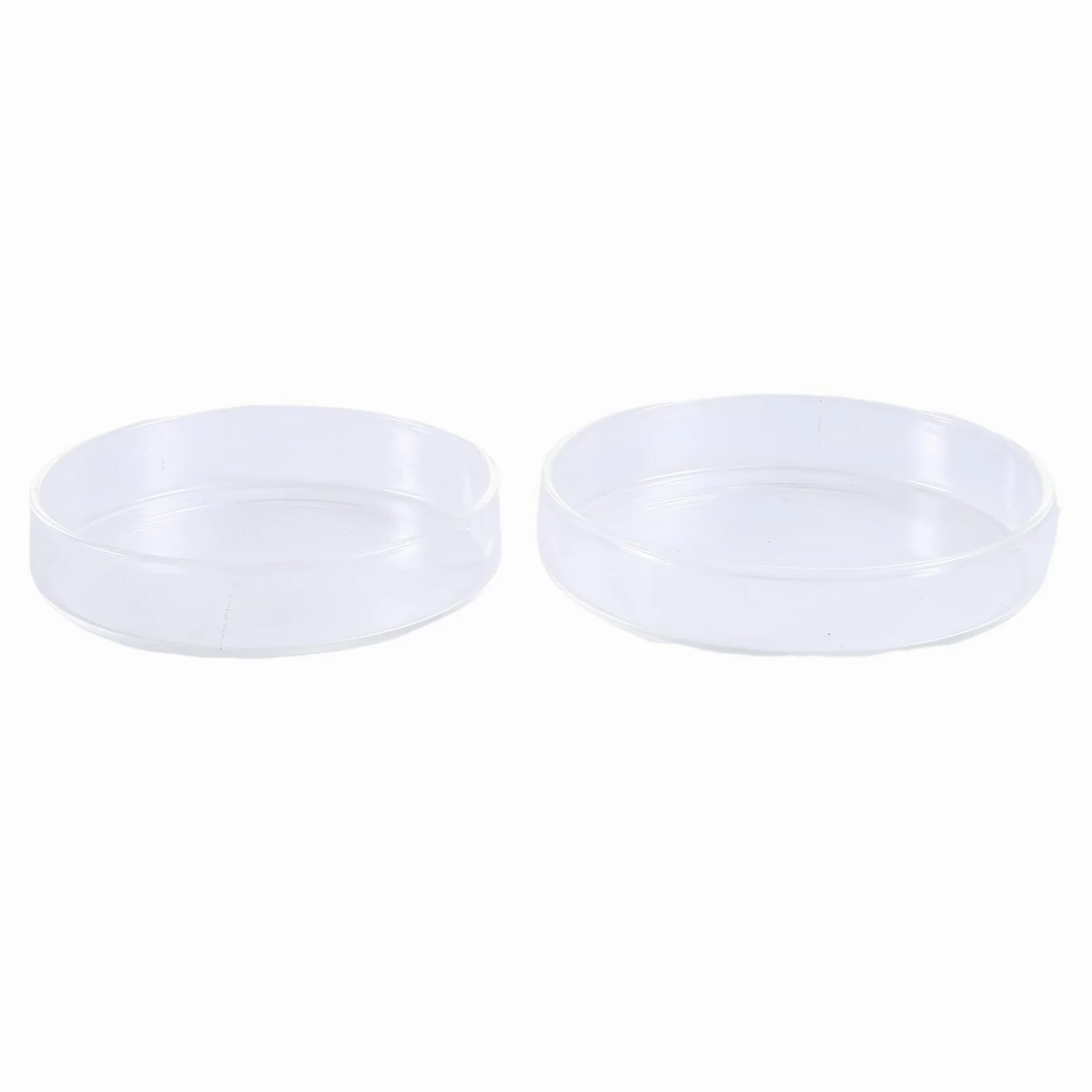 Placas de Petri de Vidrio de 90 Mm, 30 Placas de Petri de Laboratorio Esterilizables en Autoclave con Asa de InoculacióN, Esterilizables en Autoclave y Reutilizables