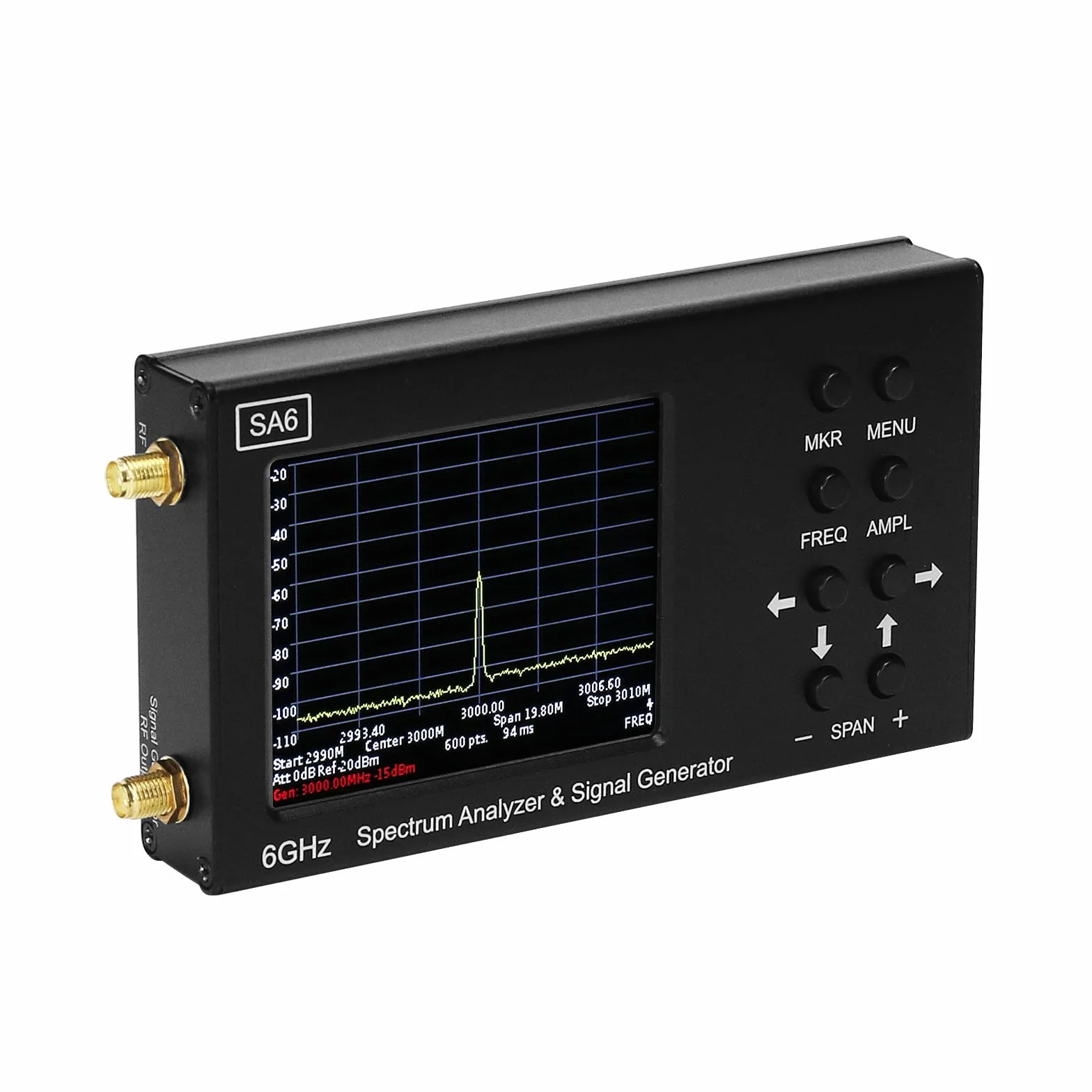 SA6 6GHz Spektrumanalysator SignalGenerator RF SignalGenerator Signalquelle