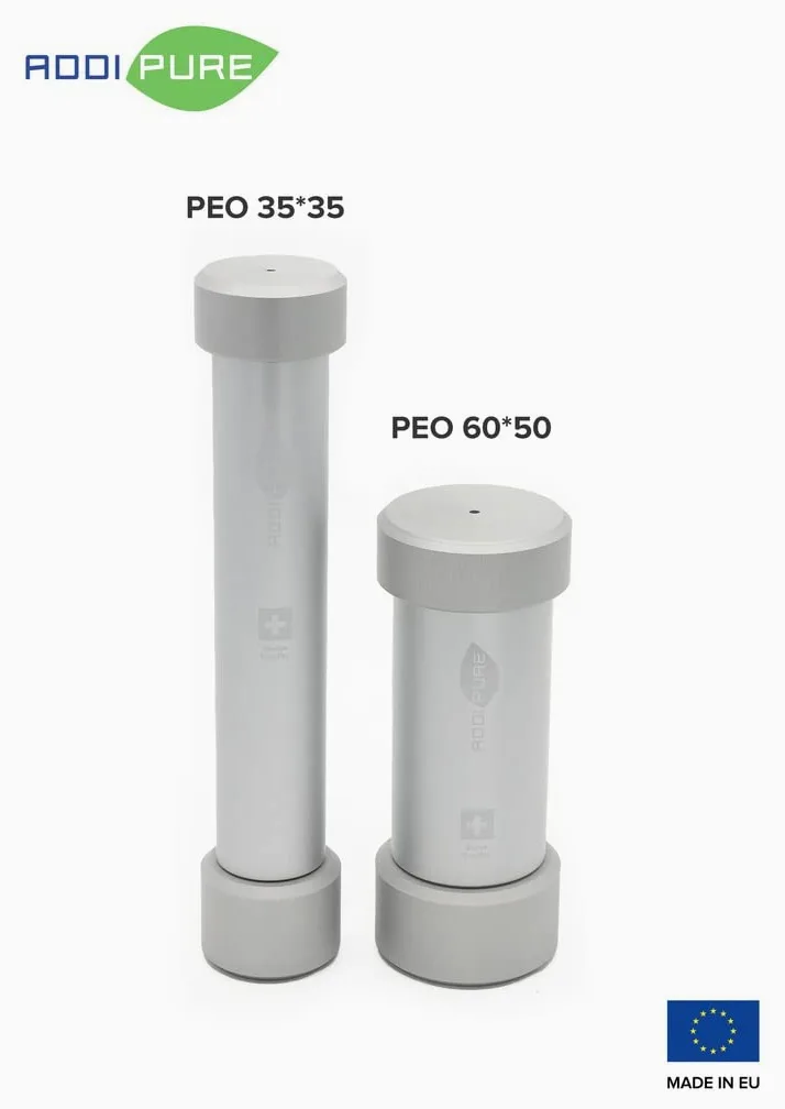 Extractor PEO 35 * 35, no Regulable en Altura, Aluminio alimentario, anodizado Natural. Capacidad de llenado de Plantas hasta 15g.