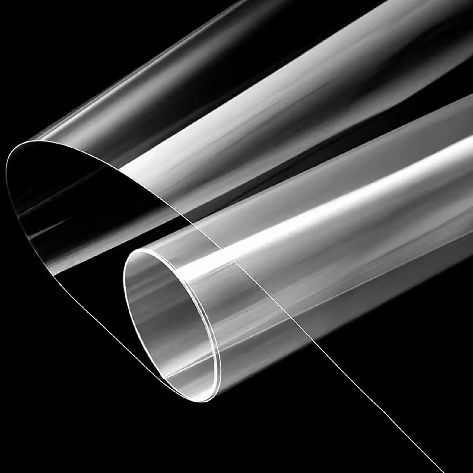 COYOUCO Rollo Lámina Pet Transparente 0,3mm Película Liberación Poliéster Aislante Alta Temperatura 50m Electrónica