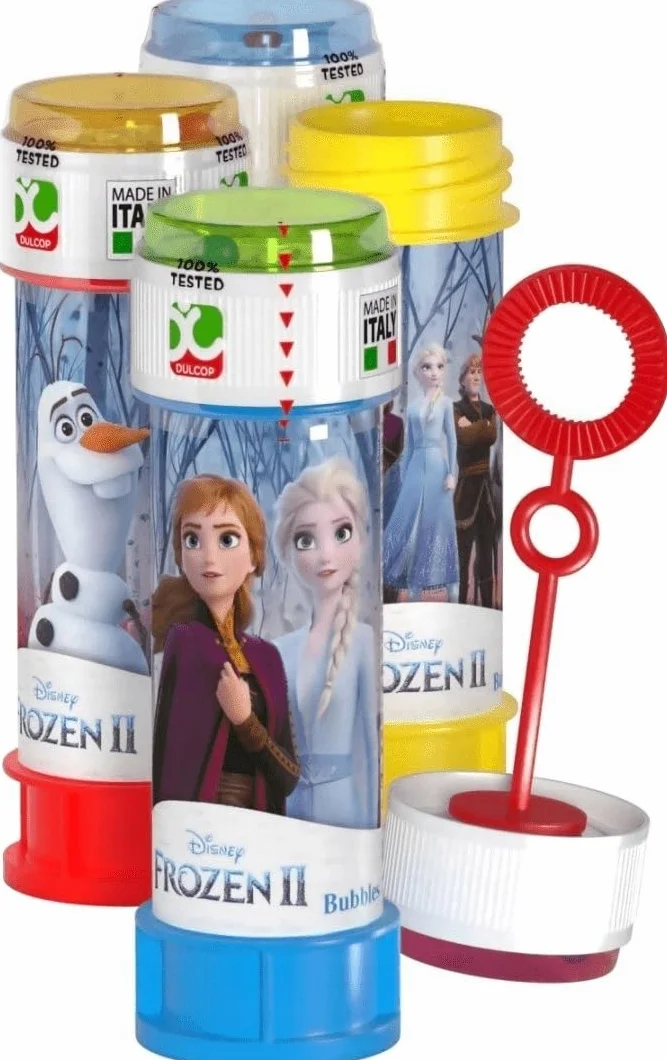 DULCOP Burbujas Frozen Jabón 60 Ml Licencia Oficial Juguete Infantil Aire Libre 3 años