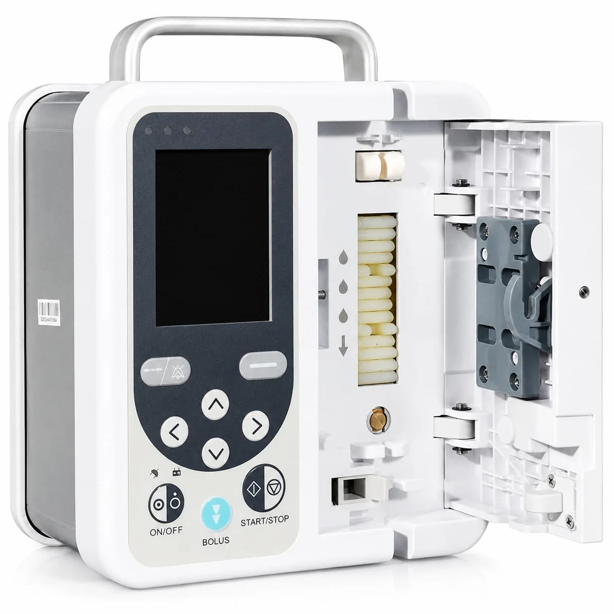 Bomba de infusión veterinaria peristáltica electrónica, detección de burbujas de aire y tasa personalizable para uso en hospitales de animales y clínicas veterinarias