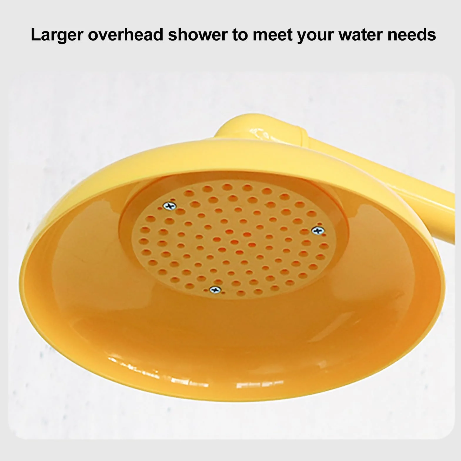 Estación de Lavado de Ojos Ducha de Seguridad Lavaojos Ducha de Emergencia, Estación de Lavado de Ojos de Emergencia ABS, Estación de Lavado de Ojos de Plomería con Rociador Doble Y Cabezal de Ducha