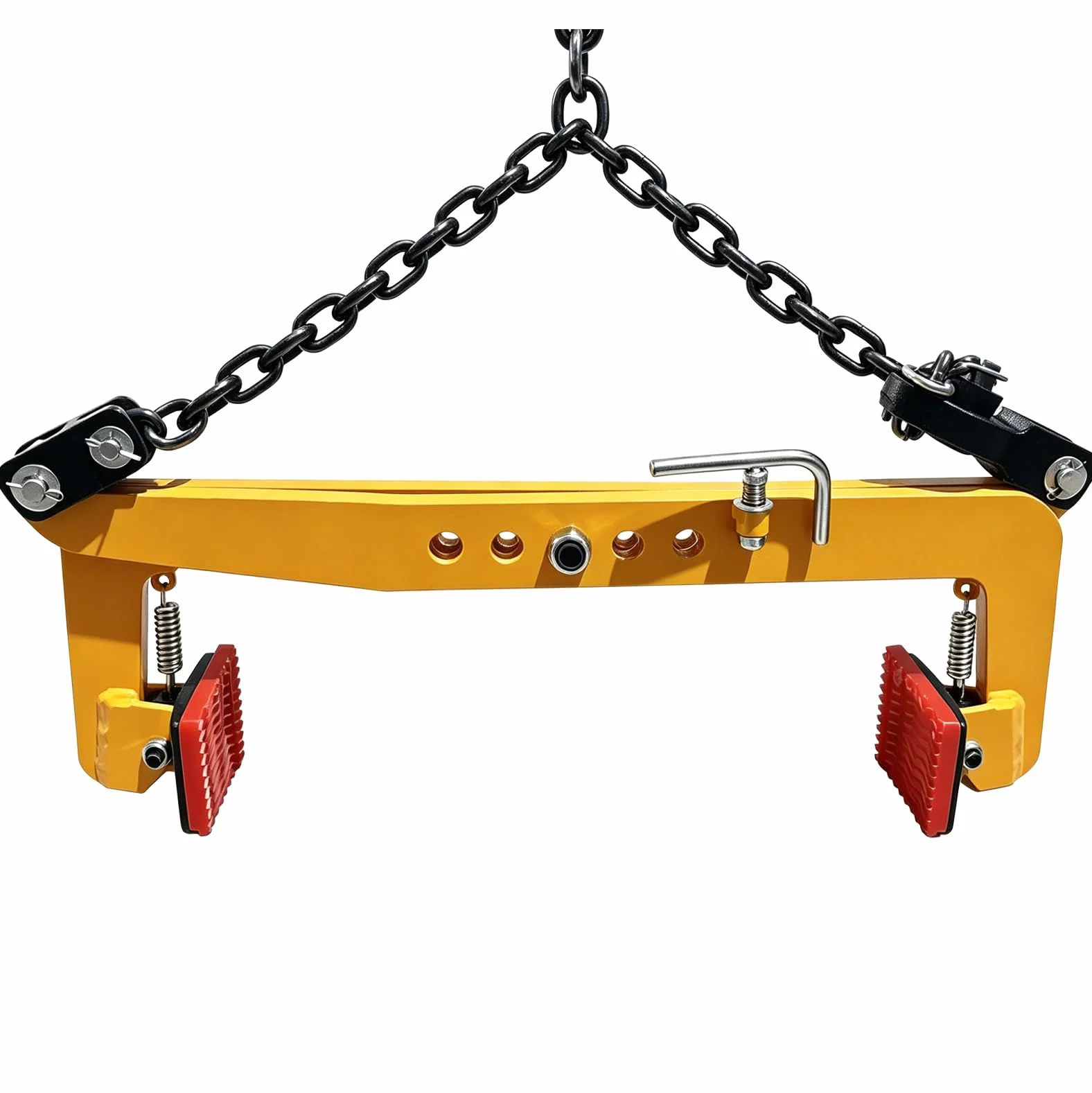 Pinza para Piedras con Cadena, Alicates de Desplazamiento | Capacidad de Carga 350 kg, Gato de Piedra, Diámetro de Apertura Ajustable 27-50 cm