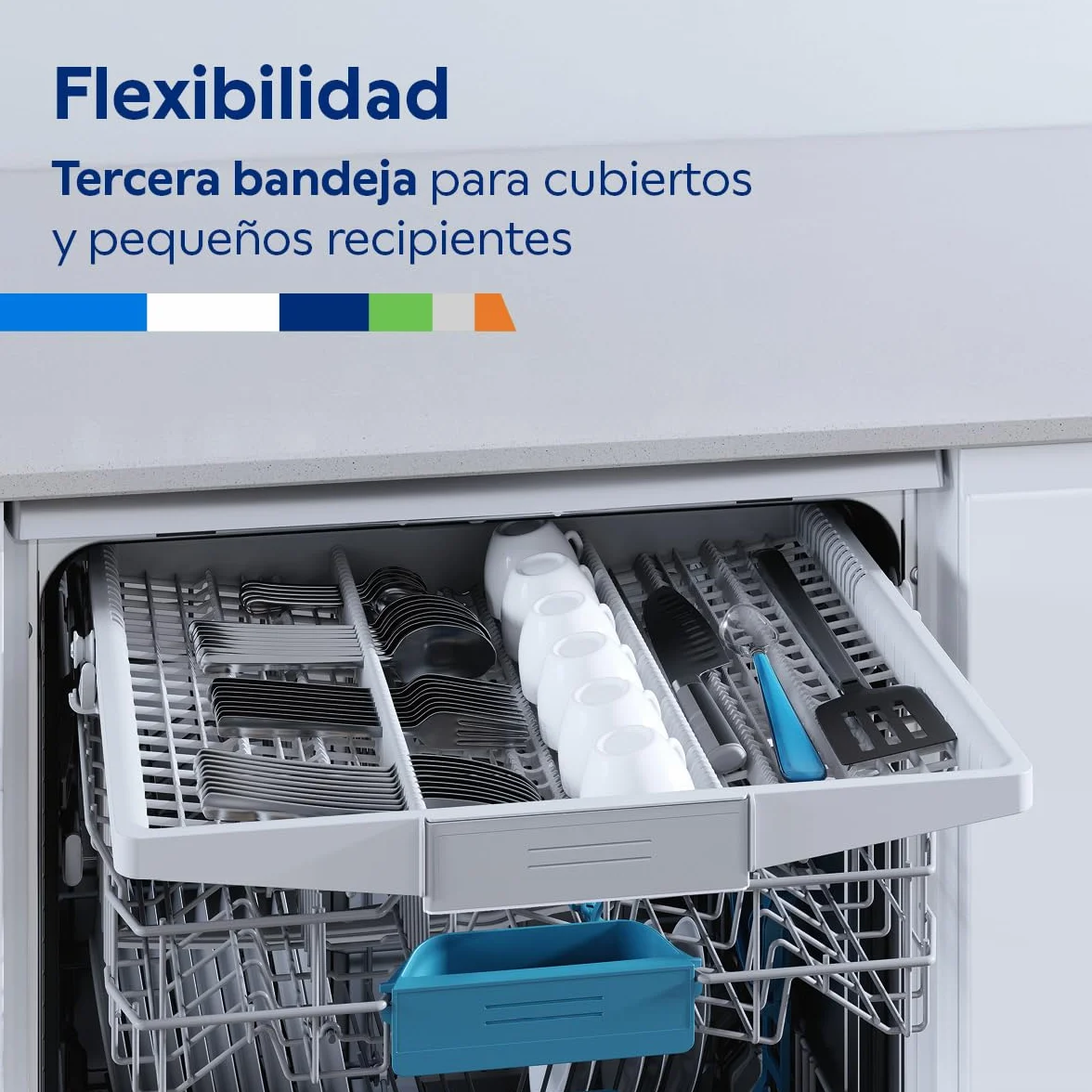 Balay Lavavajillas Libre Instalación 60 cm 14 servicios Home Connect 3VS6361BP Blanco