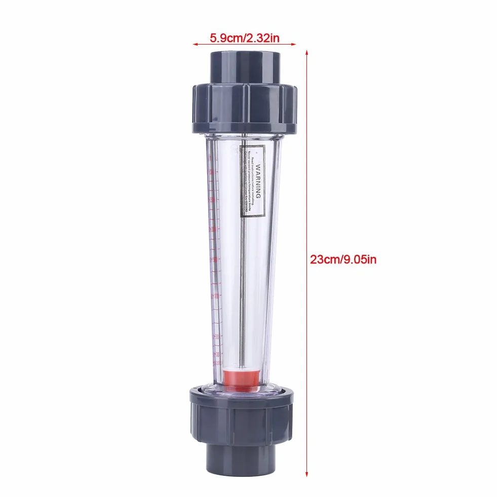 LZS-25 Medidor de caudal rotámetro agua DN25 1" 300-3000L/H ≤0.6Mpa