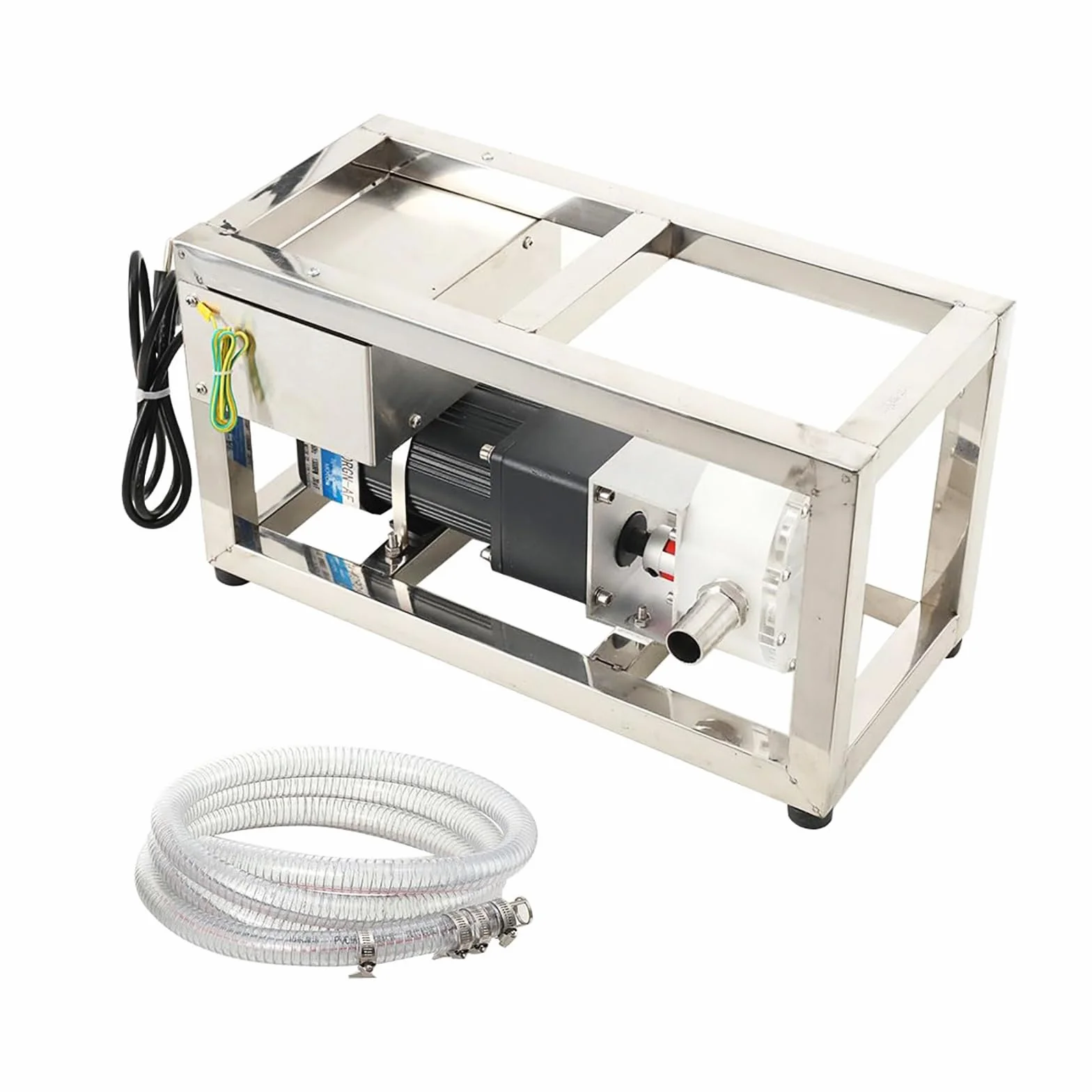 Bomba de Transferencia de Miel de 10 l/min, Bomba para Miel líquida con Velocidad Ajustable, Bomba para Pasta líquida Viscosa con Tubo de 3 m, Equipo de Bombeo eléctrico de Engranajes