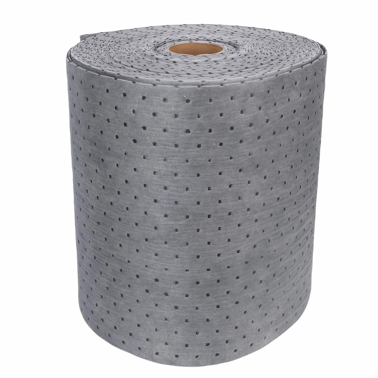Rollo Universal de Alfombrilla Absorbente de Aceite, Pesado, para Limpieza Rápida de Líquidos en Talleres y Sótanos, 1 Rollo