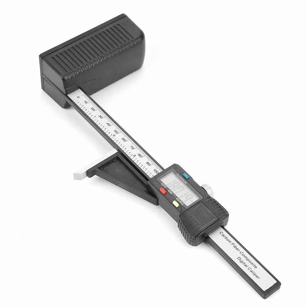 Medidor Digital de Altura y Profundidad 0-150 mm Base Magnética Pantalla LCD Plá de Alta Resistencia