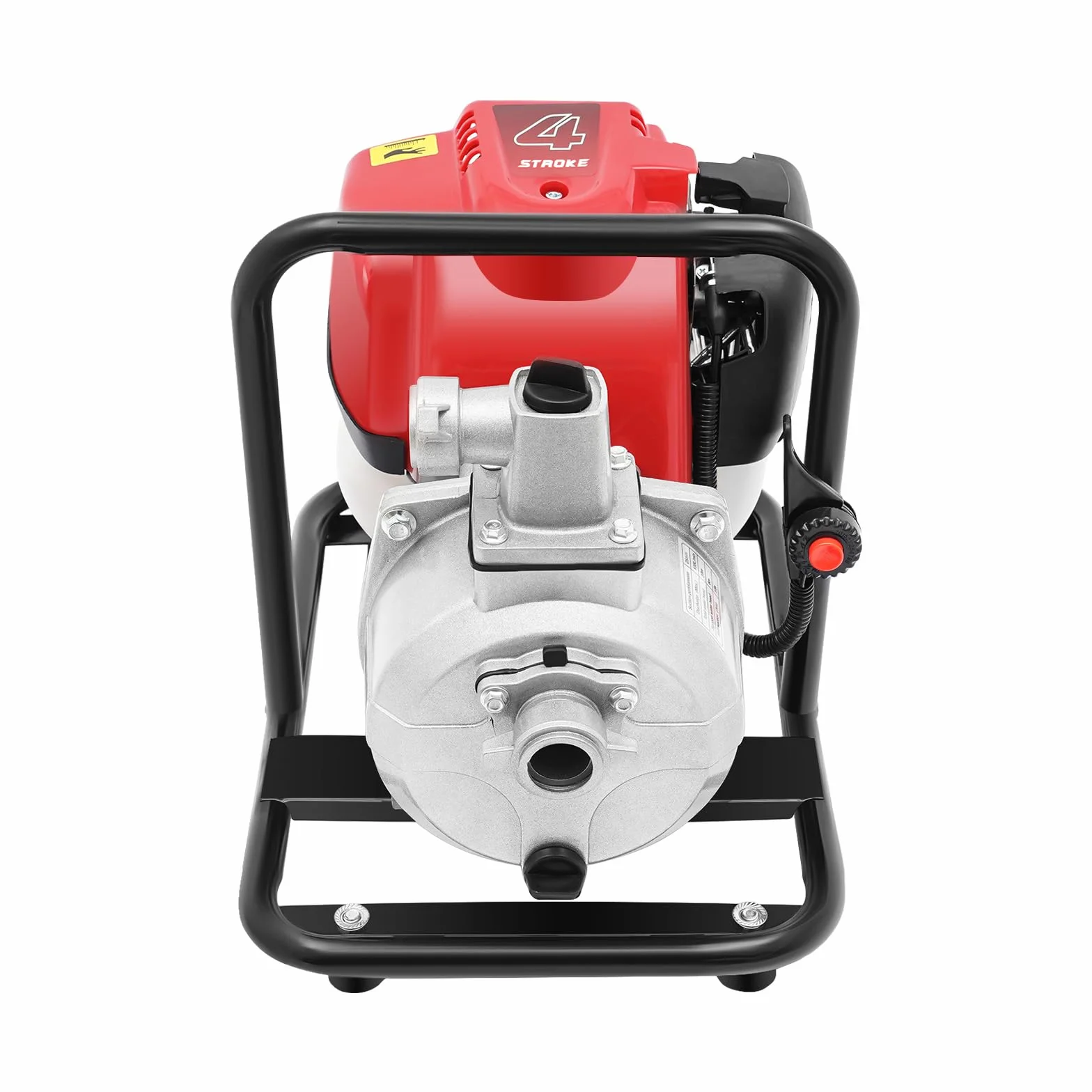 Bomba de agua de gasolina de 4 tiempos, bomba de motor de alta presión para jardín, bomba de lodo, bomba de gasolina, motor de un cilindro refrigerado por aire, 38cc, 1,2 kW, 8500 rpm