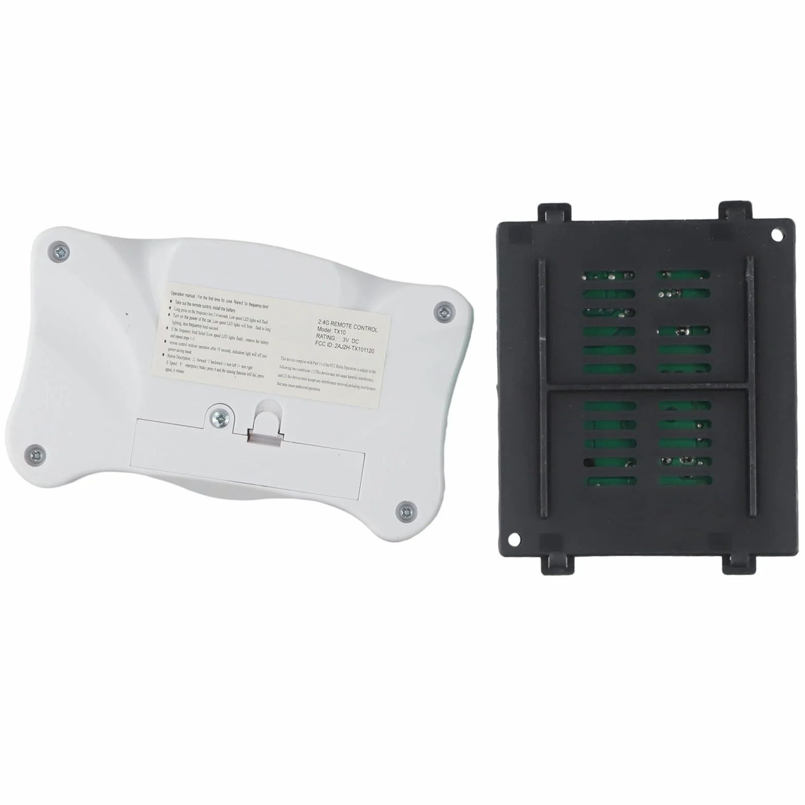 Mando a distancia 12V para coche eléctrico niños RX19-A 2.4G CE compatible