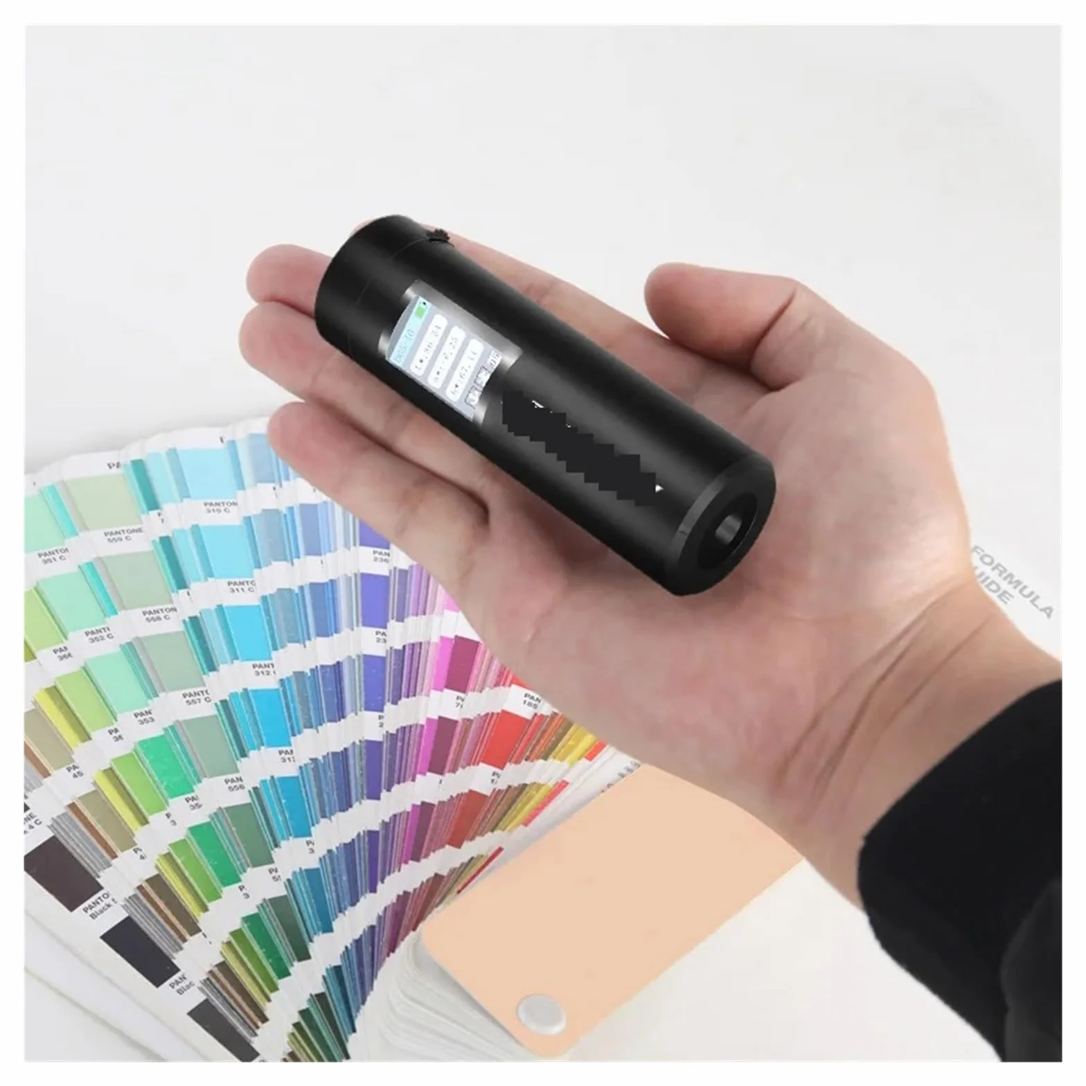 Colorímetro espectrofotómetro portátil de análisis de color para frutas plástico alimentos cuero electrónico impresión pintura