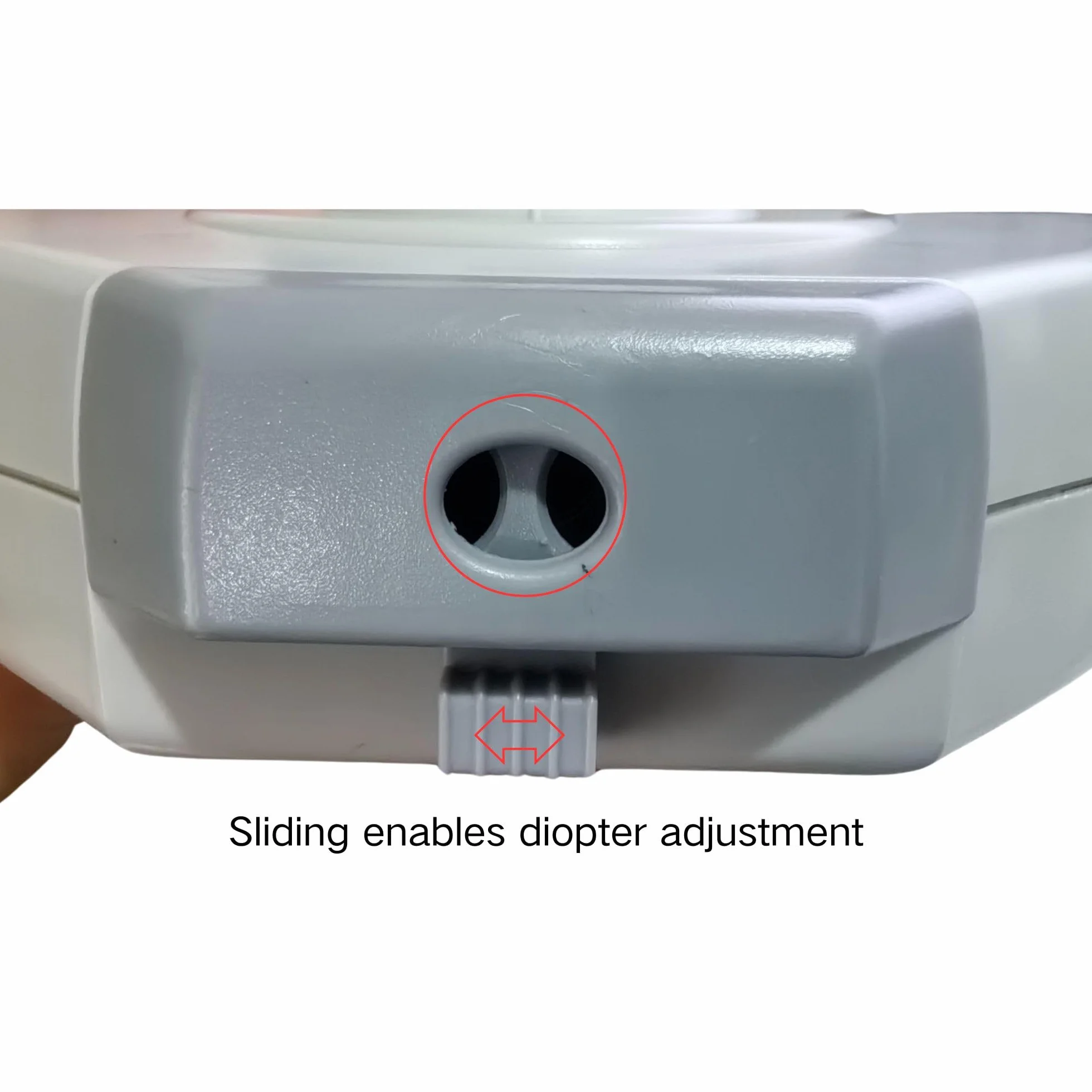 Pupilómetro digital óptico, medidor de PD herramienta de medición de distancia interpupilar con pantalla LCD, medidor de distancia pupilar 45-82 mm, herramienta de optometría con función de memoria
