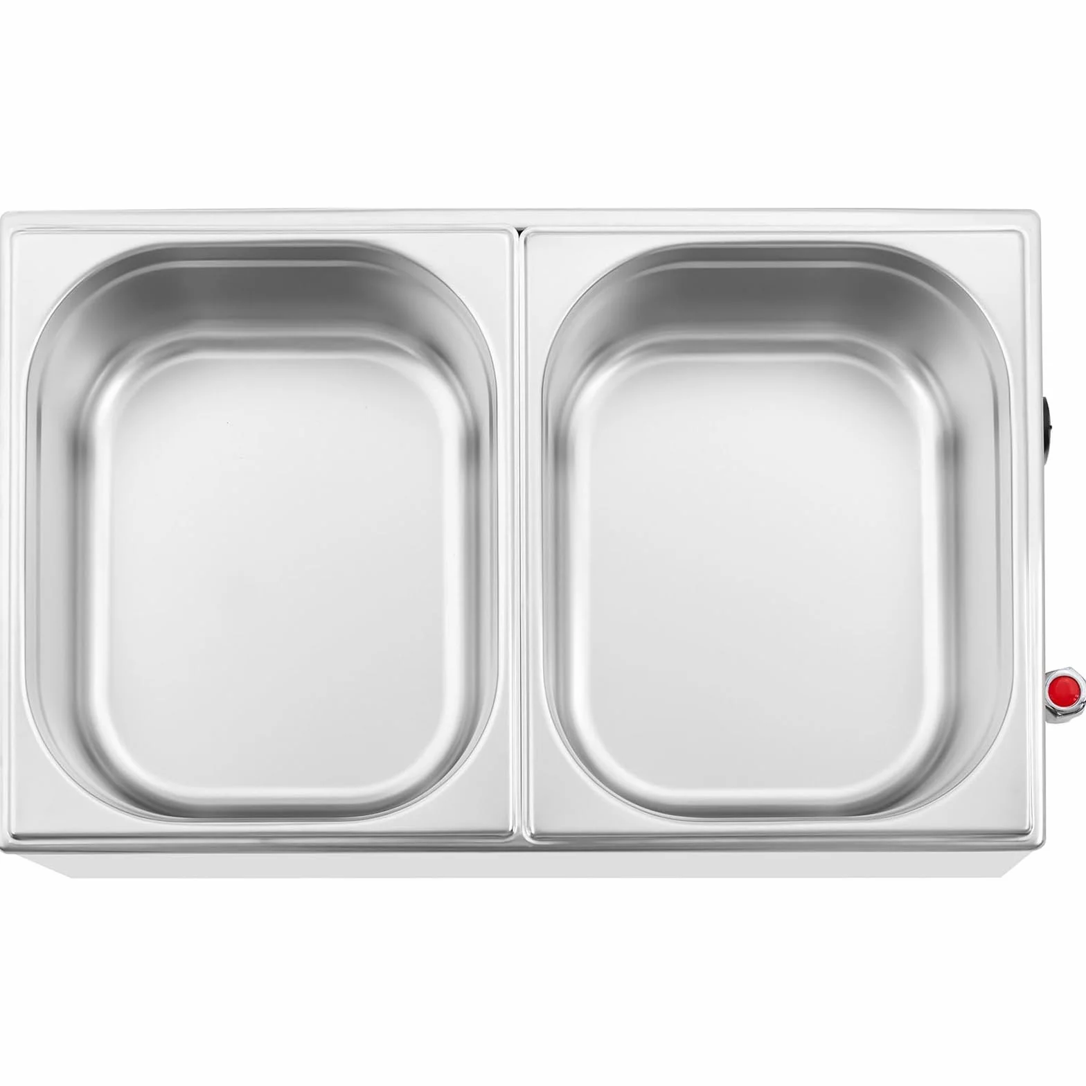 Royal Catering Baño María Profesional RCBM_GN1/2 600 W 2 GN Contenedores 2 x 8,9 L