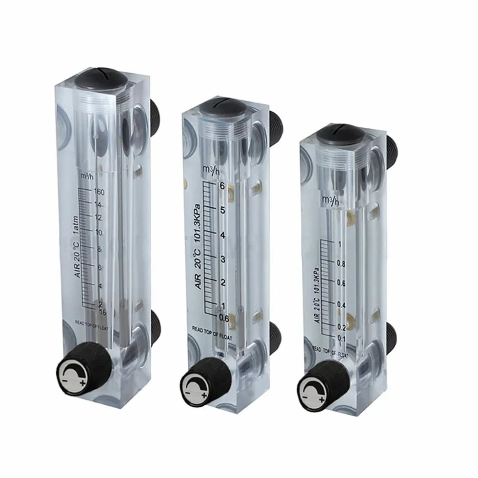 Medidor de flujo de gas LZM-15T Rango 0.6-6 M3/H flujo grande