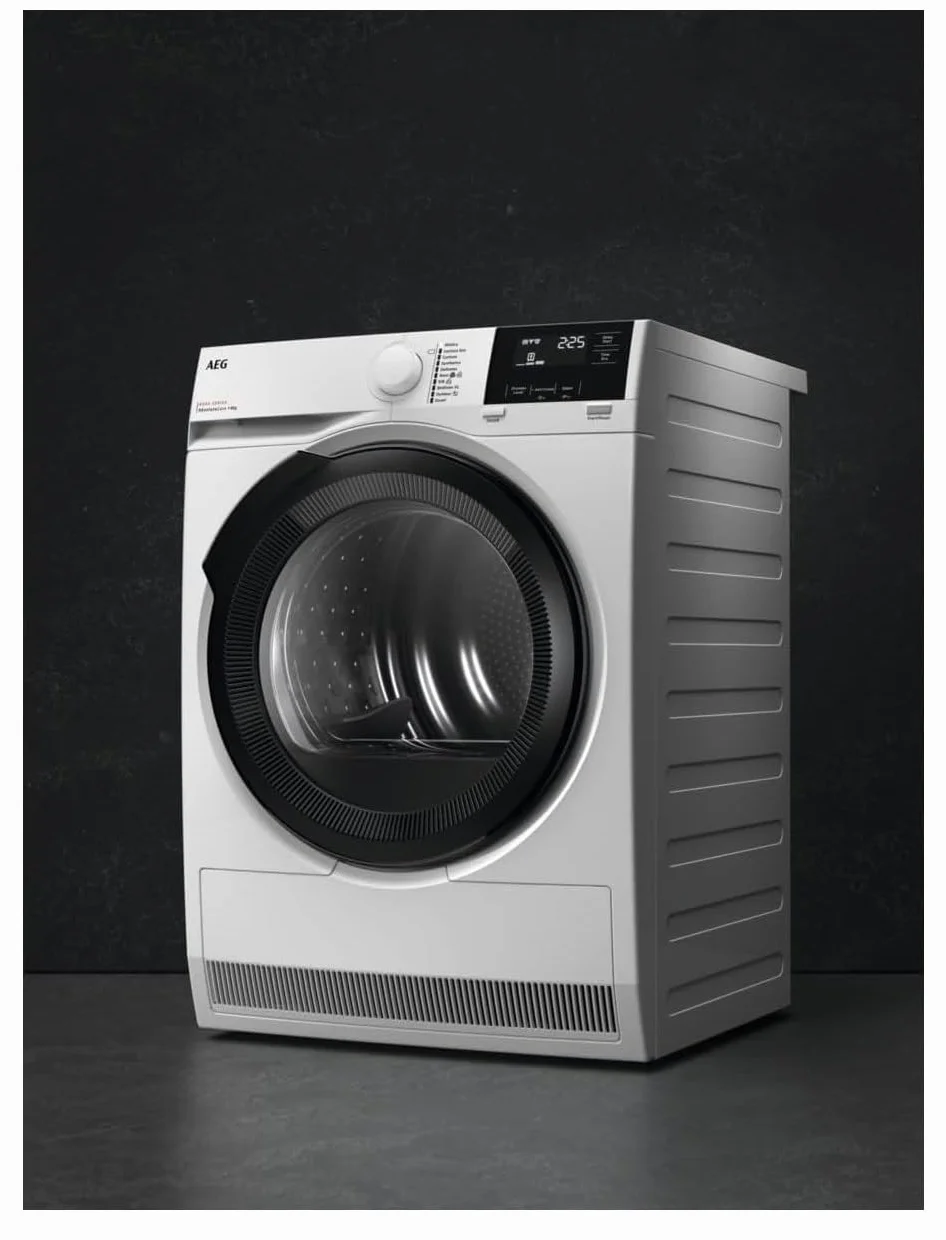 AEG Secadora Bomba de Calor 8Kg Serie 8000 Motor Inverter Función Vapor TR818A4OB