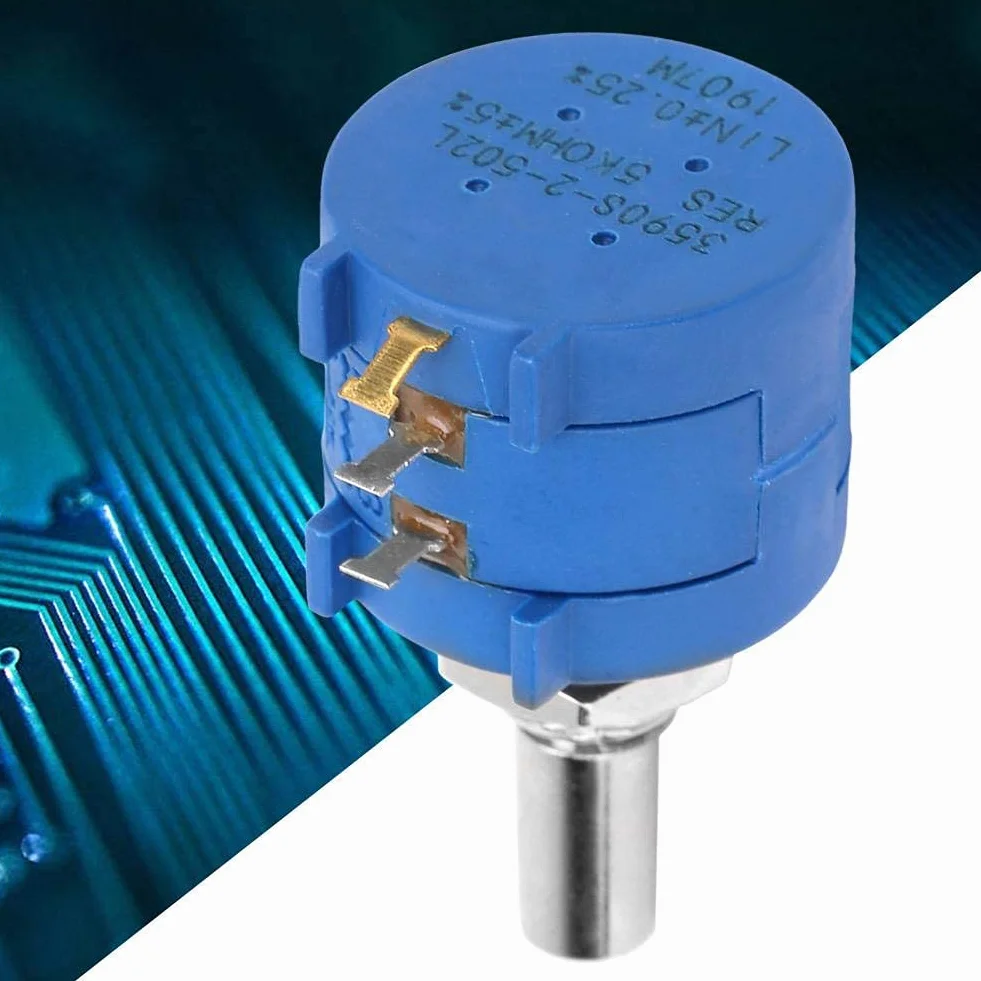 Potenciómetro multivuelta 5K Ohm 3590S-2-502L Ajustable Precisión