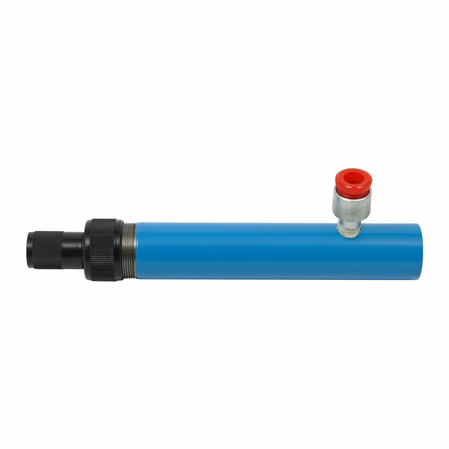 Gato hidráulico dividido, bomba de mano, cilindro hidráulico, juego de gato hidráulico 4T para talleres privados, talleres de reparación de automóviles (azul)