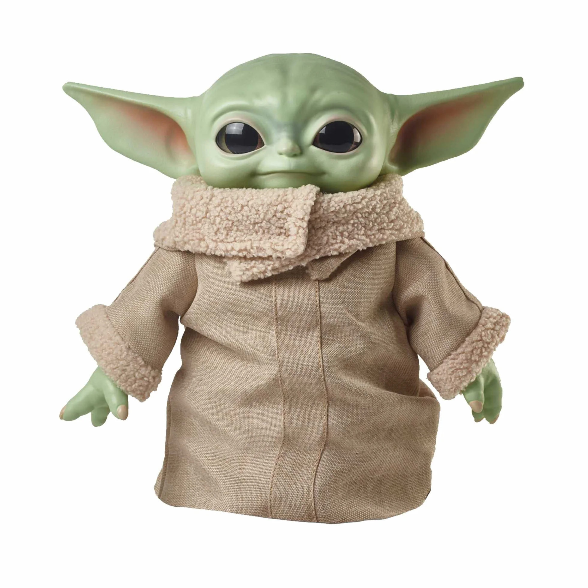 Mattel Star Wars Peluche Baby Yoda Mandaloriano 28 cm Cuerpo Blando Base Robusta GWD85