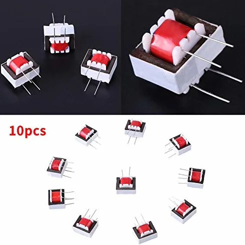 10 pcs/Paquete ei14 Transformador de Aislamiento, 600: 600 Ohm 1: 1, ei14 Transformador Audio Transformador de Aislamiento