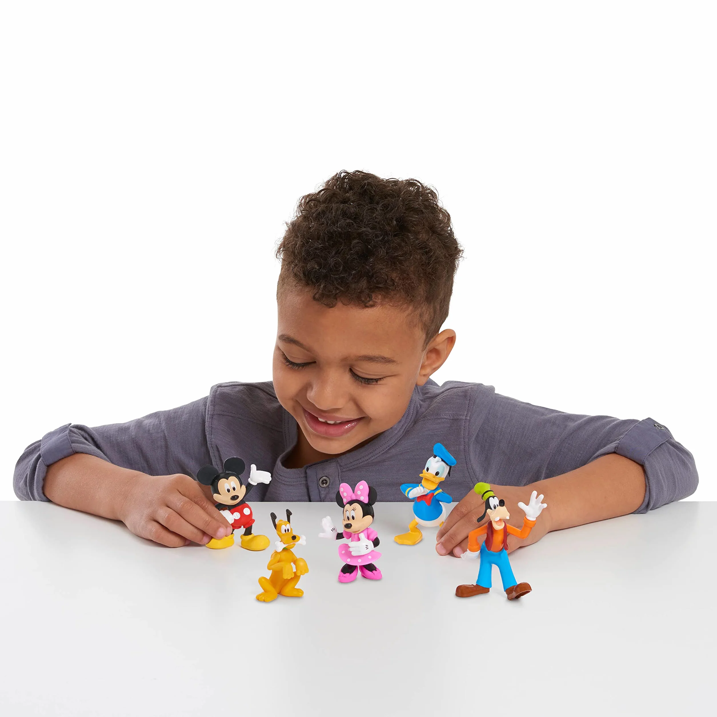 Disney Junior Mickey Mouse Figuras Coleccionables Paquete 5 7.6 cm Juguetes 3+