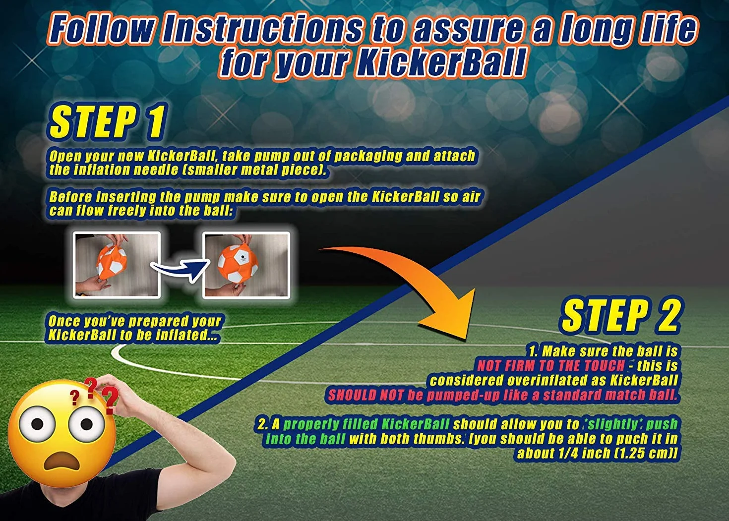 Kickerball Curve and Swerve Football