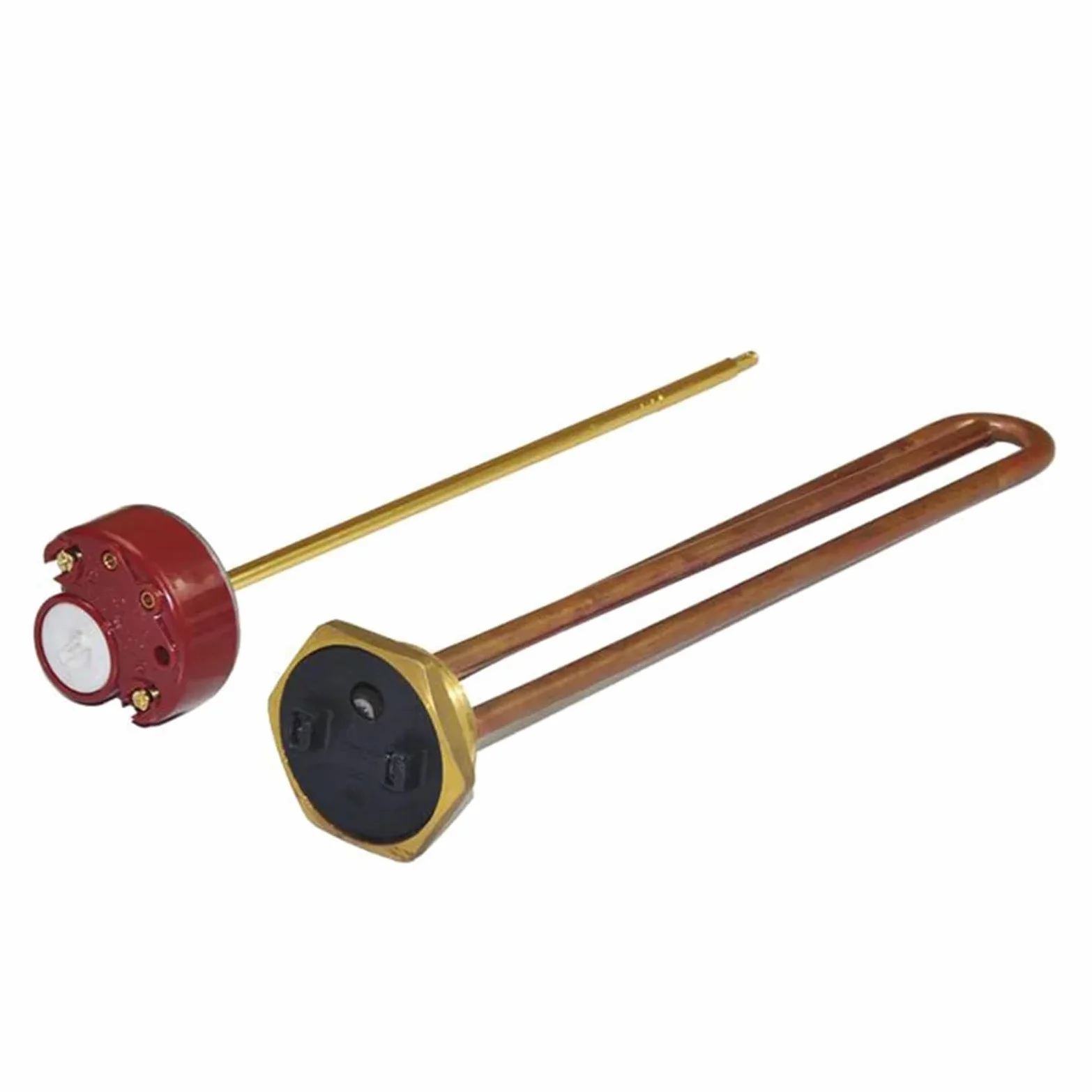 Elemento calefactor de inmersión DN32 1 1/4 "con termostato 220V 2000W controlador de temperatura del calentador de agua