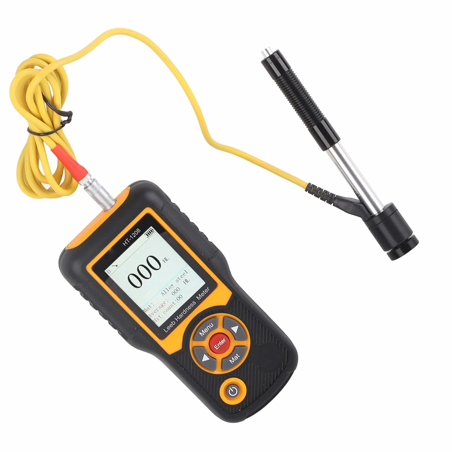 Durómetro Digital HT-1208 Alta Precisión Probador de Dureza Pantalla TFT