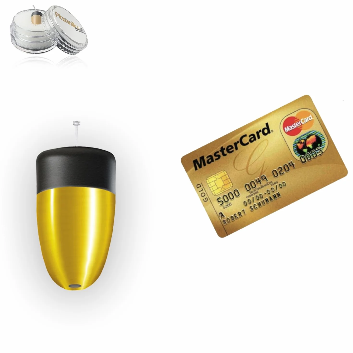 Pinganillo Examenes Tarjeta Credito SIM - Auricular Espia Invisible Inalambrico Copiar Examen. (MicroMini)