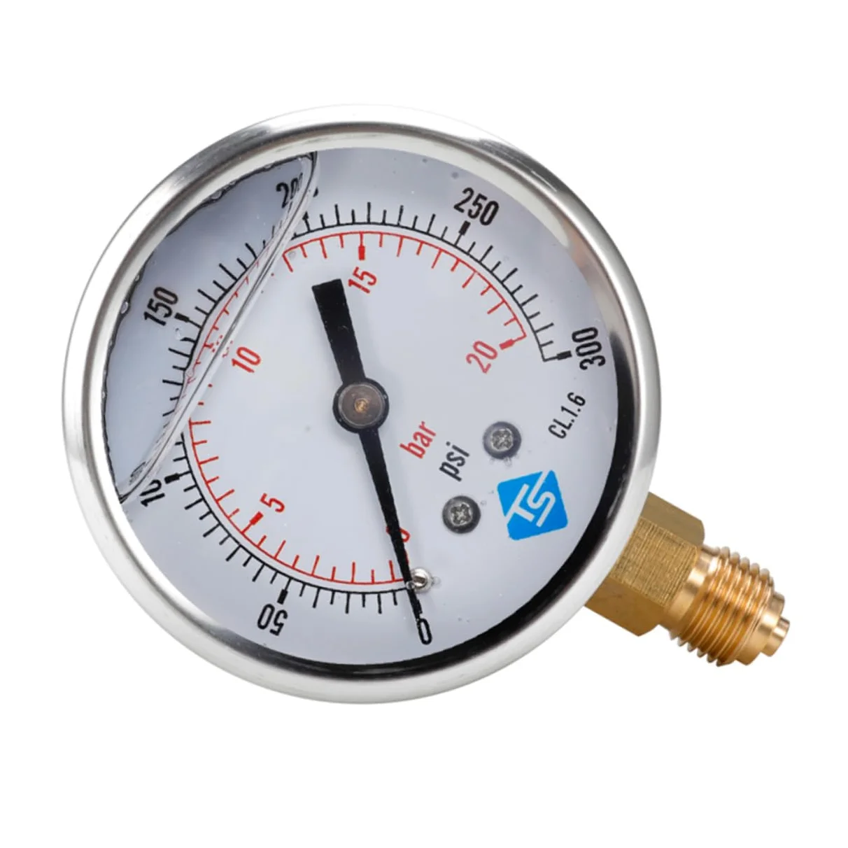 Manómetro de Agua Barómetro de Acero Inoxidable número de Suite doméstica engrase manómetro de vacío manómetro Digital de precisión Mesa de Prueba de manómetro hidráulico