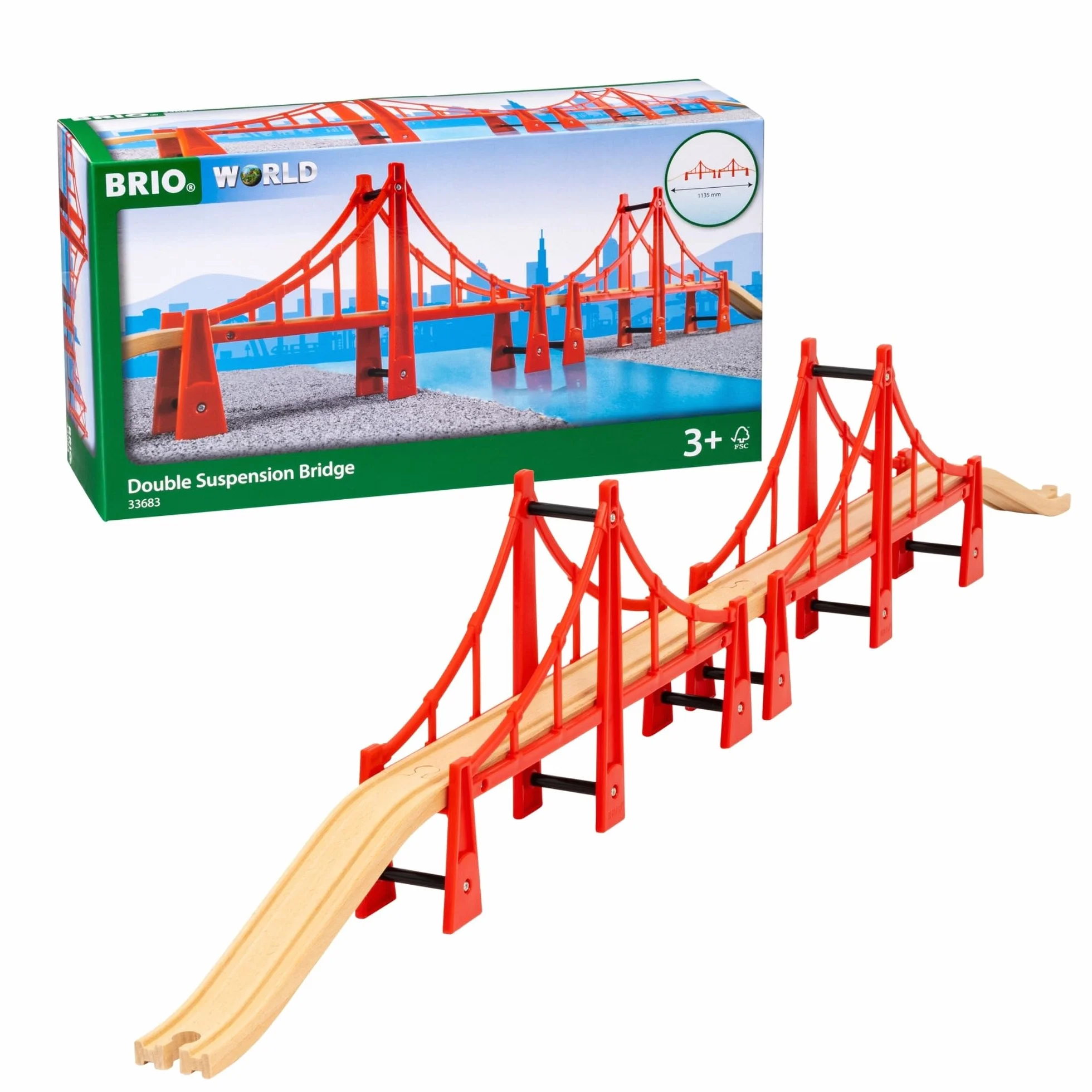 BRIO Puente Colgante Doble 33683