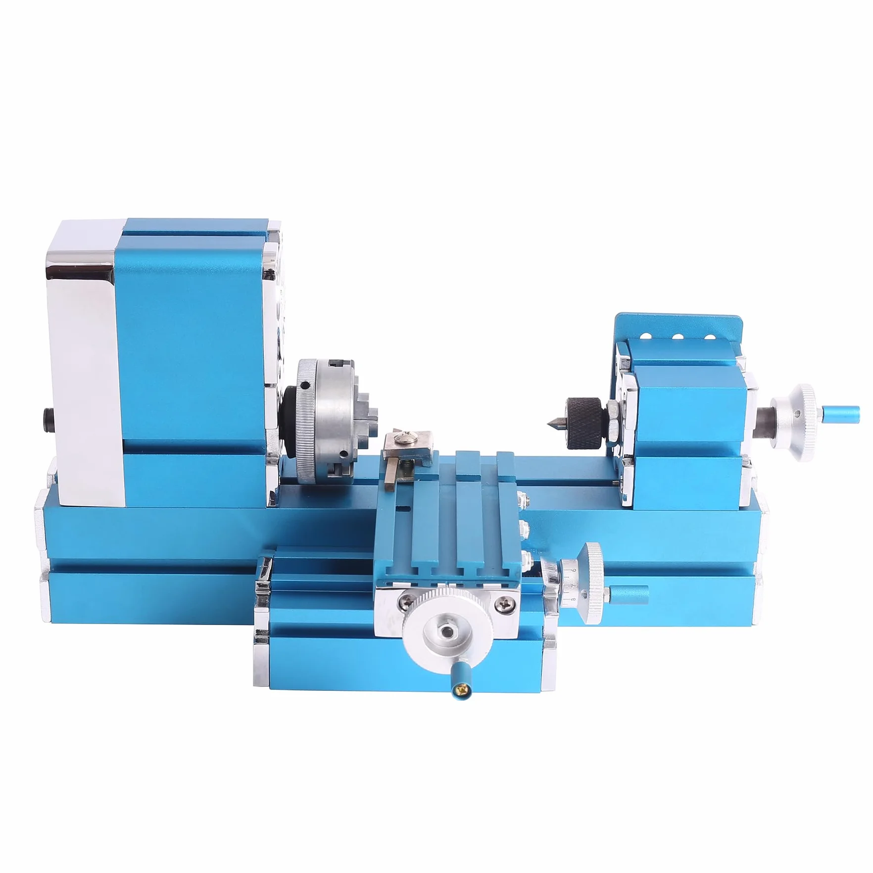 Mini máquina de torno motorizada 2024 de 36 W, herramienta de bricolaje de metal, carpintería, pasatiempos, modelismo para escuela, sala técnica general, equipo de sala de actividades de ciencia y