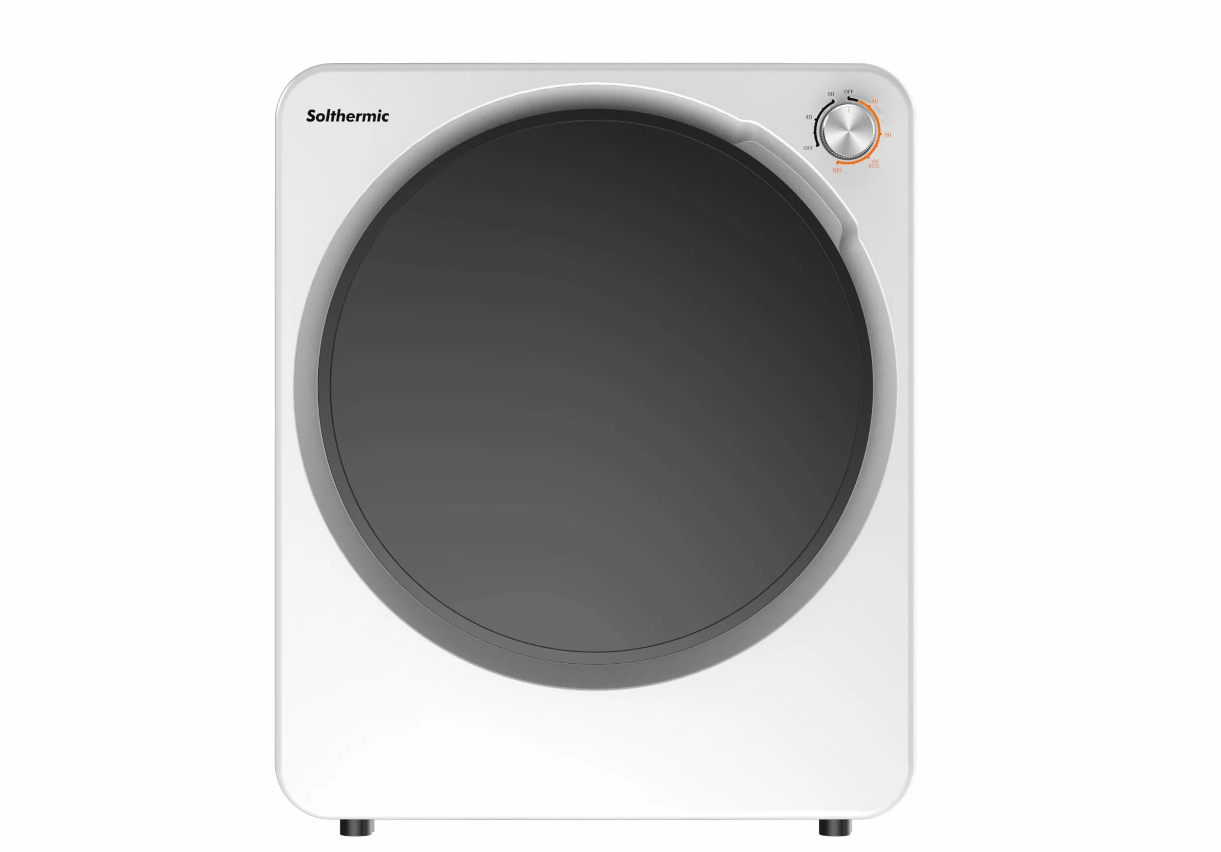 SOLTHERMIC SECADORA MINI SC2.5G 2,5 KG Puerta negra ojo de buey Blanco