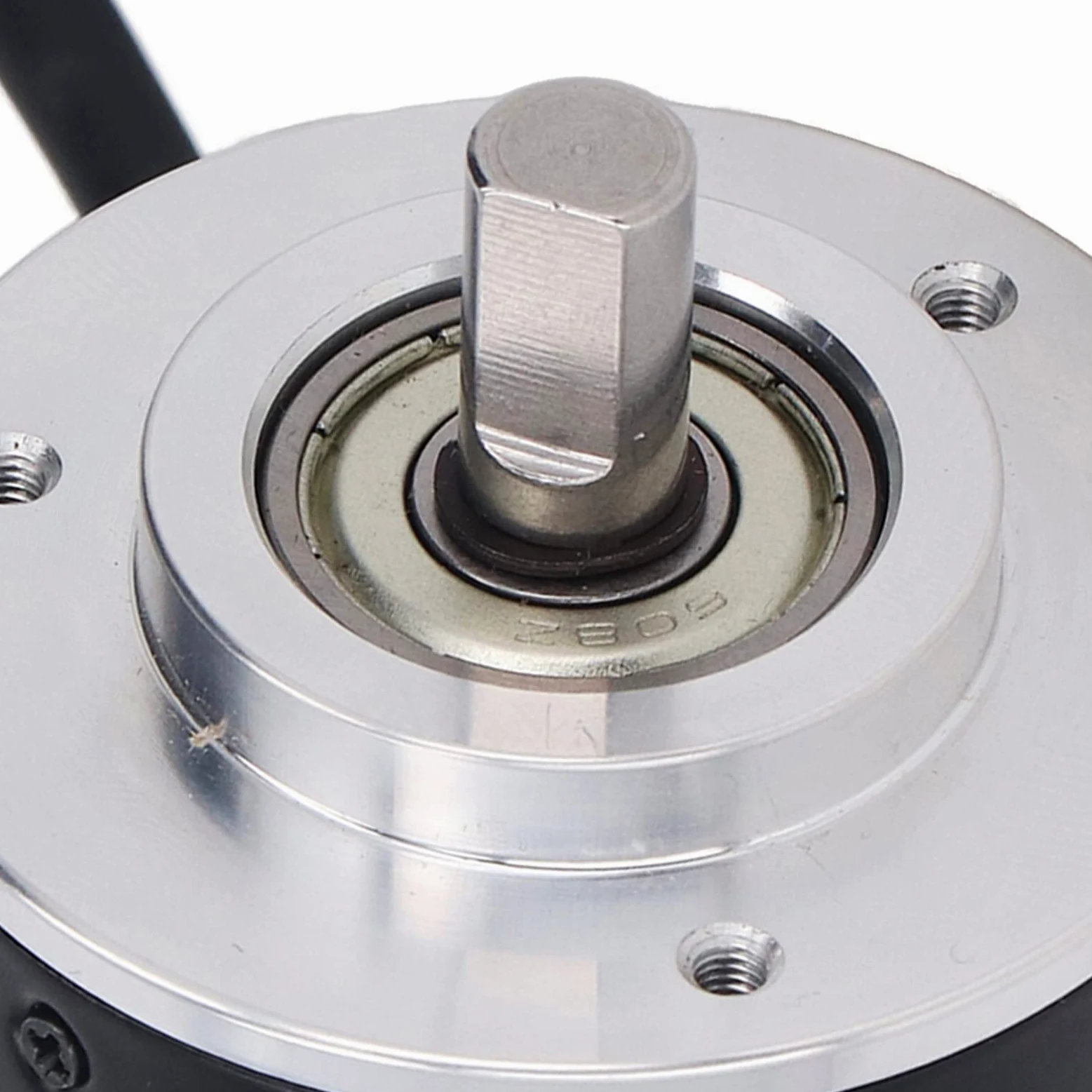 Encoder incremental PNP,DC5-24V 1200P/R IP50 50mm Diámetro exterior Encoder incremental de 2 fases Componente de control de movimiento de 2 fases para control inteligente(1200P/R)