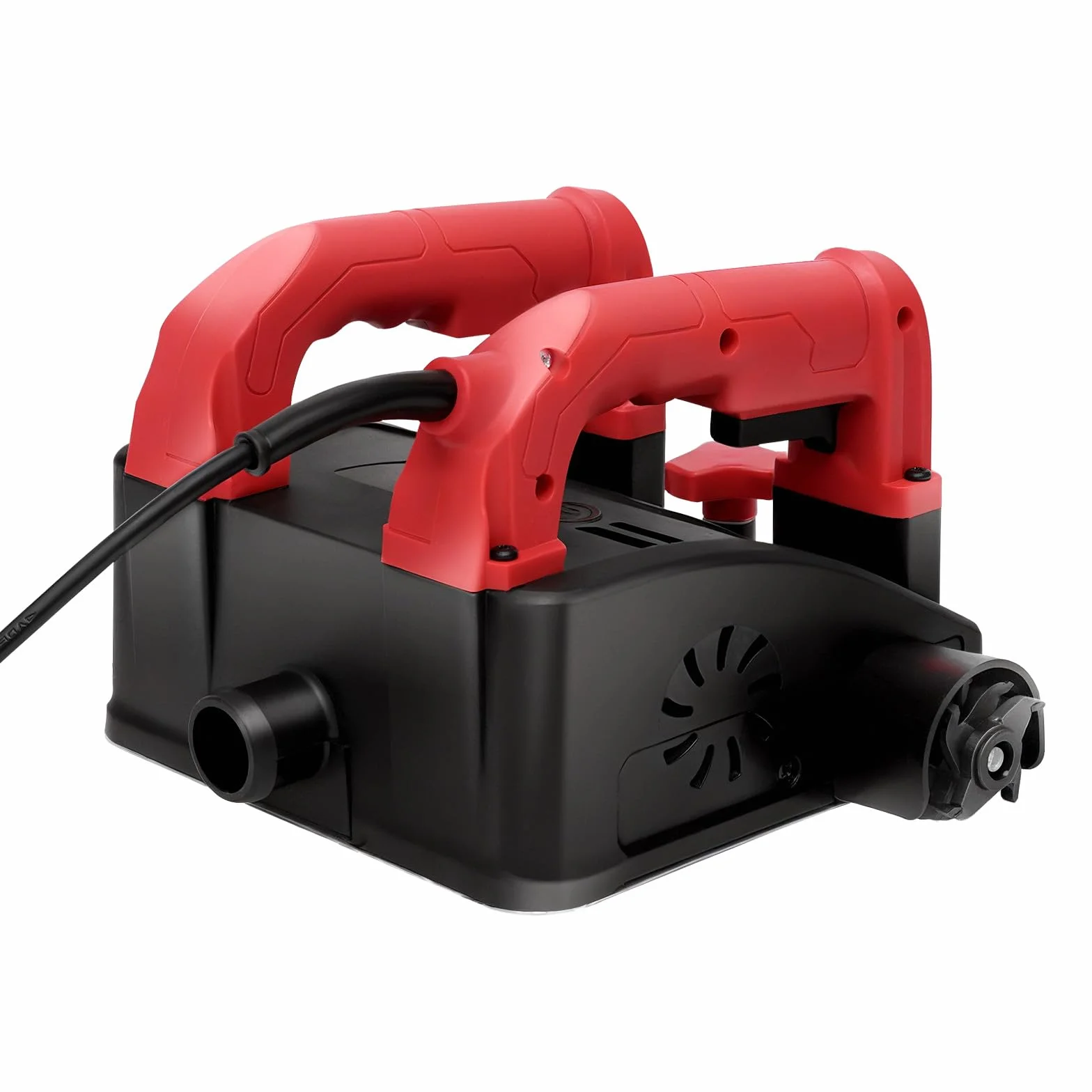 Fresadora de Hormigón 1200W Cepilladora Eléctrica de Pared 1000-4000rpm Fresadora de Rodillo 1-4 mm Profundidad Ajustable Lijadora de Hormigón para Renovar Paredes y Techos