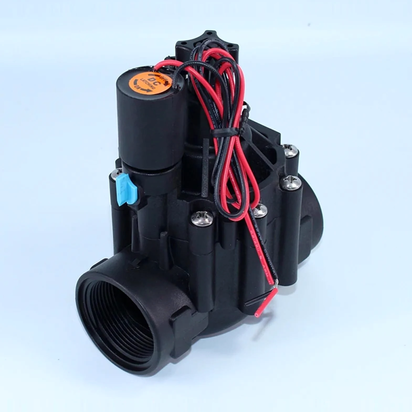 Válvula solenoide de riego de 3/4" y 1" con regulación de caudal, 220 V CA, 24 V CC, 24 V CA CC, con Enclavamiento for riego agrícola | 24VAC-CLOSED,0.75 Inch
