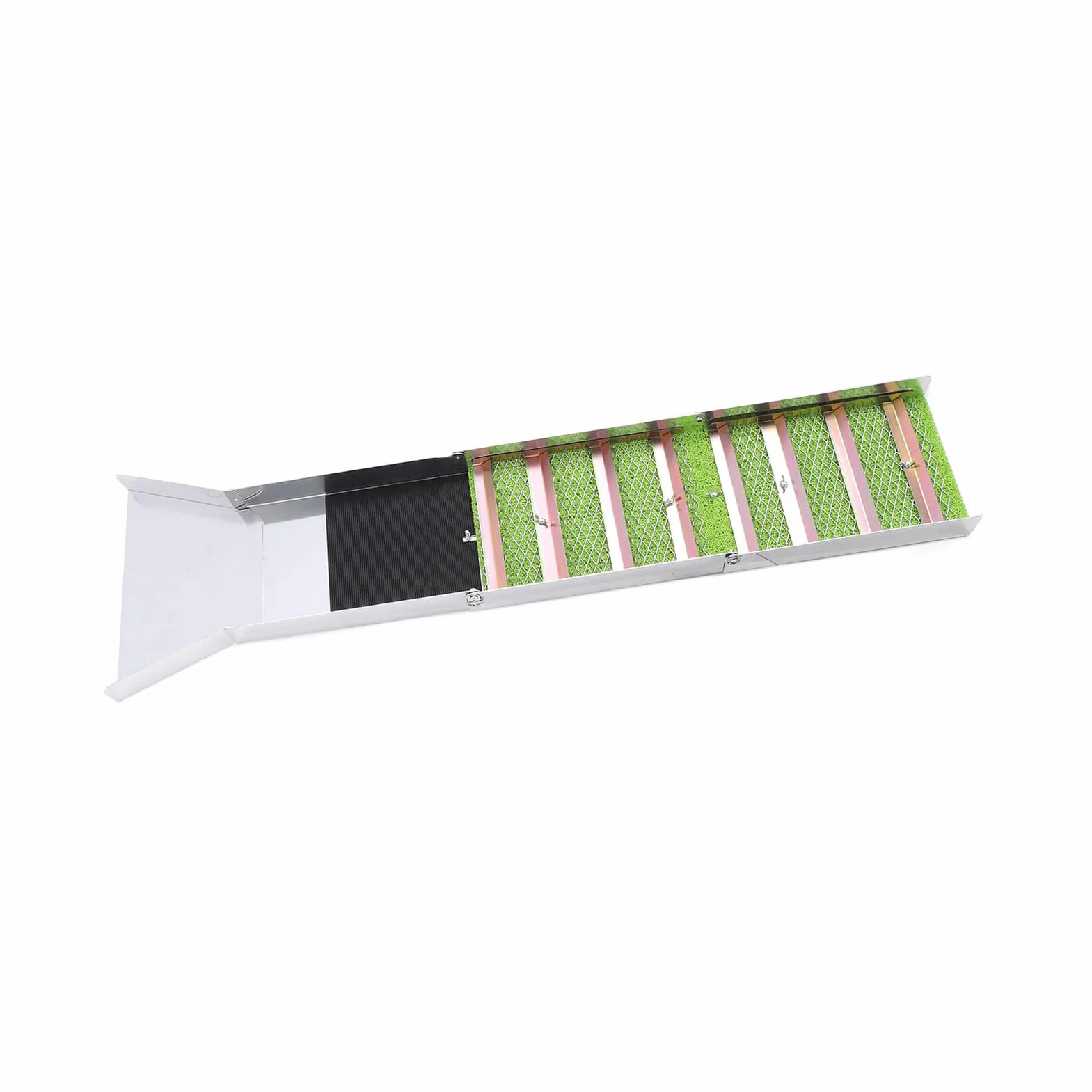 Caja de Esclusa Plegable de Aleación de Aluminio de 50 Pulgadas, Caja de Esclusa Portátil para Minería de Oro, Esclusa de Oro, Prospección de Oro para Ríos, Lavado de Oro, Dragado