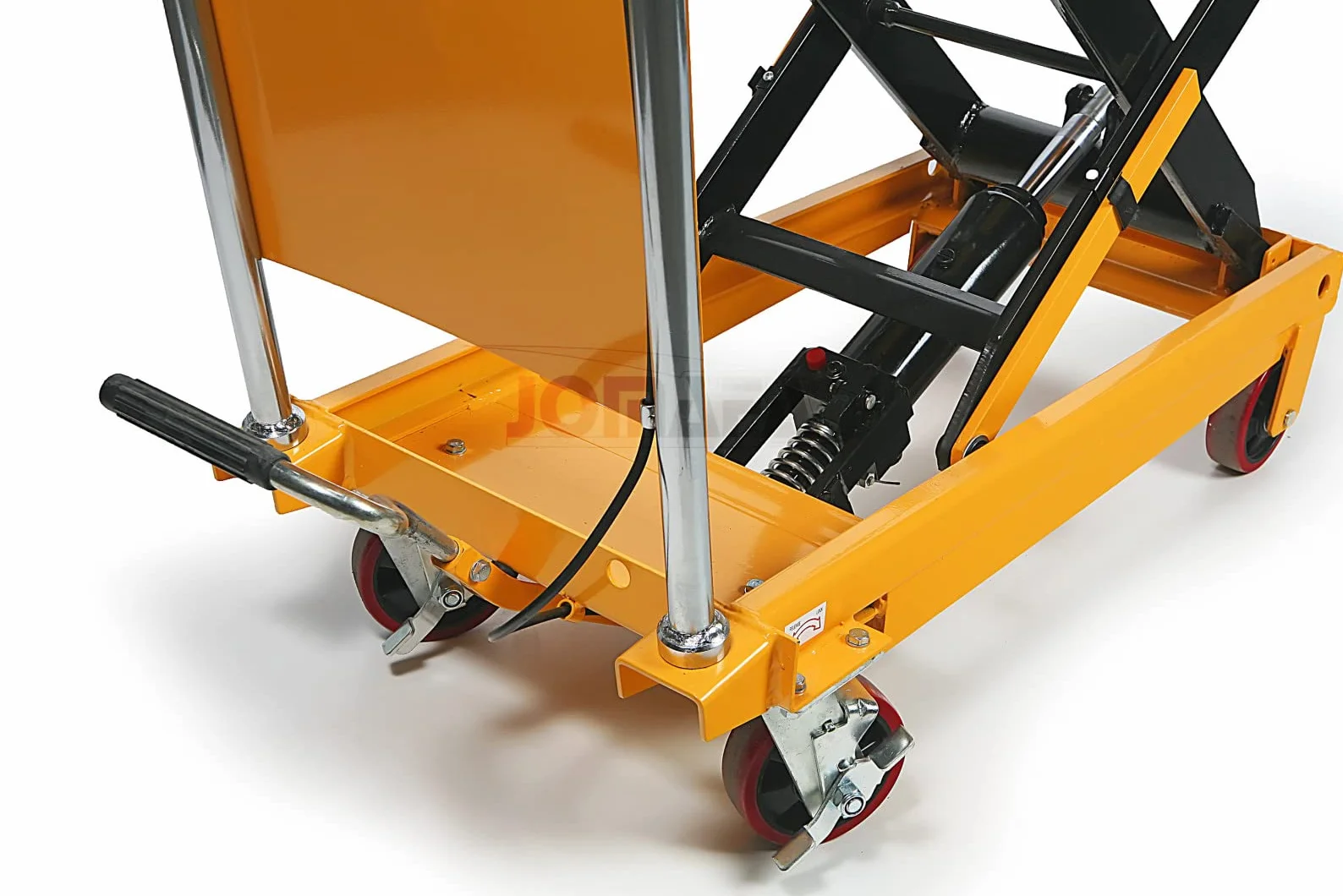 MESA ELEVADORA HIDRAULICA PARA TALLER EXTRA ALTA 1300MM, 350 KG