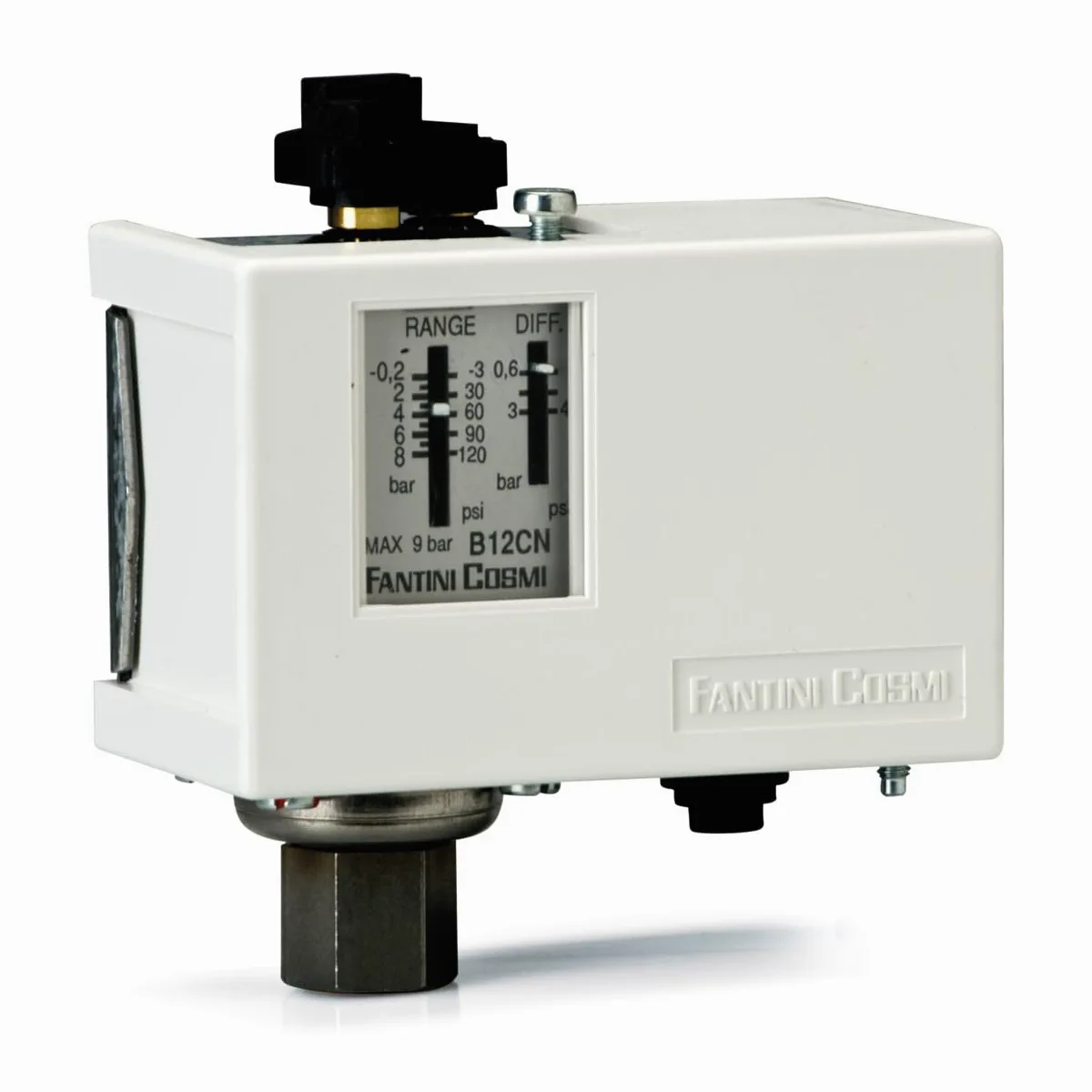 B12CN | 1307000 | FANTINI COSMI PRESSURE SWITCH -0,2/8 BAR