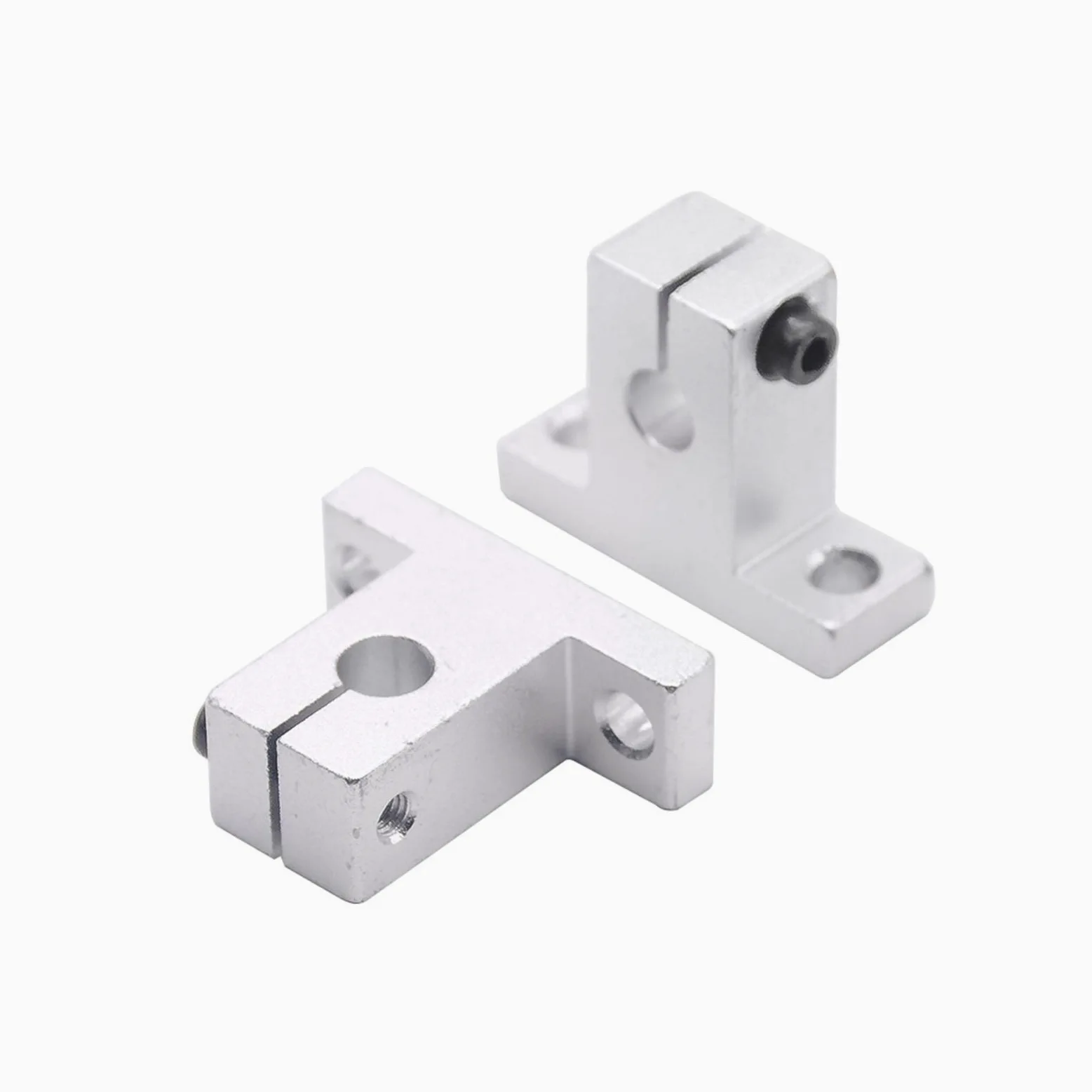 Soporte de eje riel rodamiento lineal profesional SK25 25 mm for mesa XYZ, enrutador CNC SH25A, 10 unidades