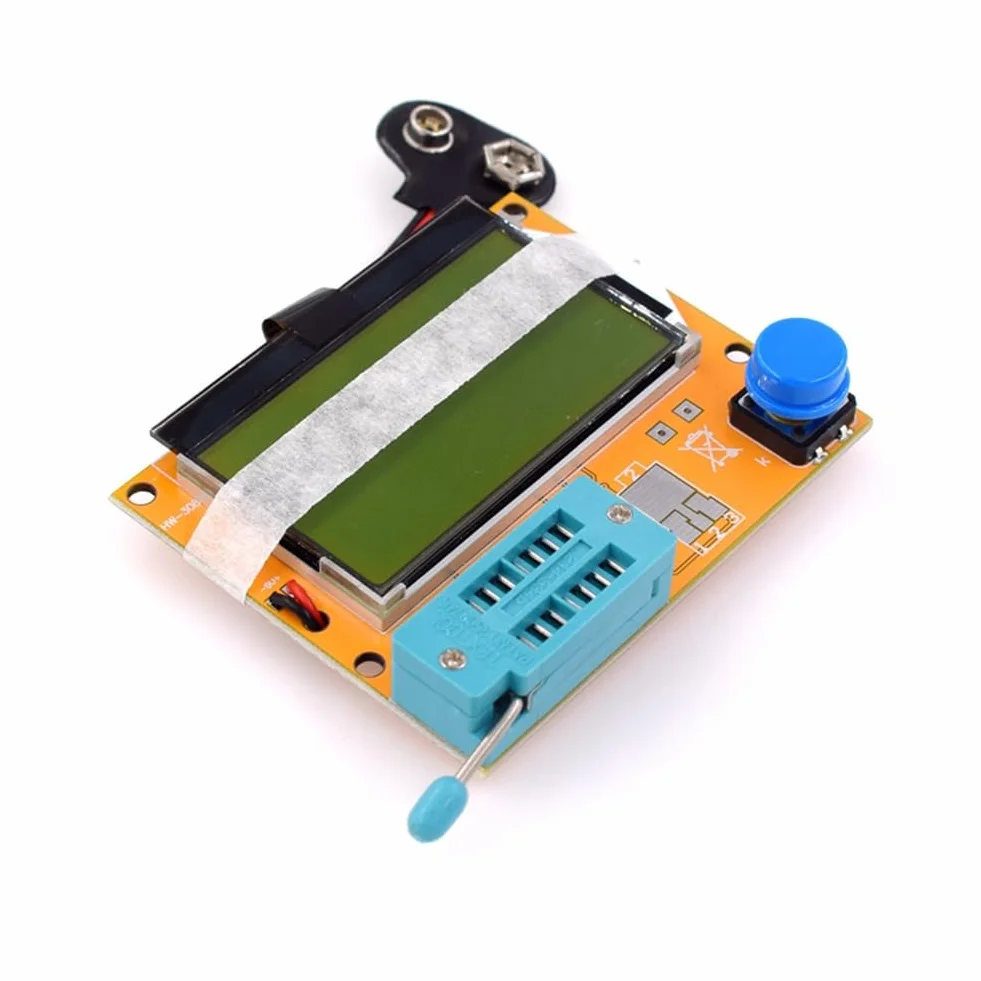 LCR-T4 Medidor Transistor Tester Diodo Triodo Capacidad SCR Inductancia Multímetro Herramientas con Durable