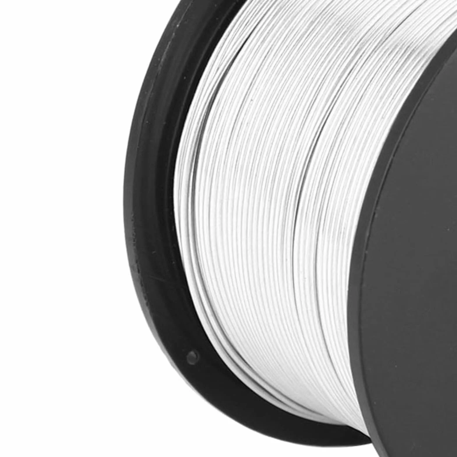 Garosa Alambre de Amarre de Acero de 110 M y 0,8 Mm, Suave y Flexible para Encuadernación, 8 Rollos Incluidos para Máquina de Atado Automático