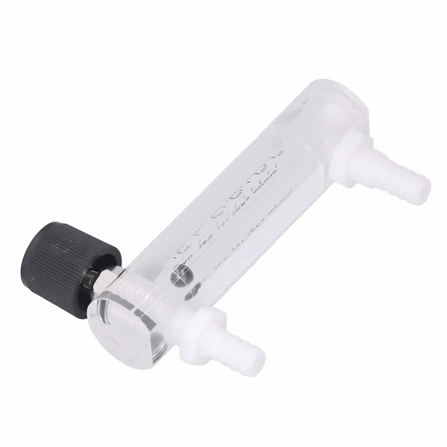 Medidor de Flujo Gas Aire Oxígeno 10-1000 Ml/Min Preciso Laboratorio Industrial Panel Ajustable Conector