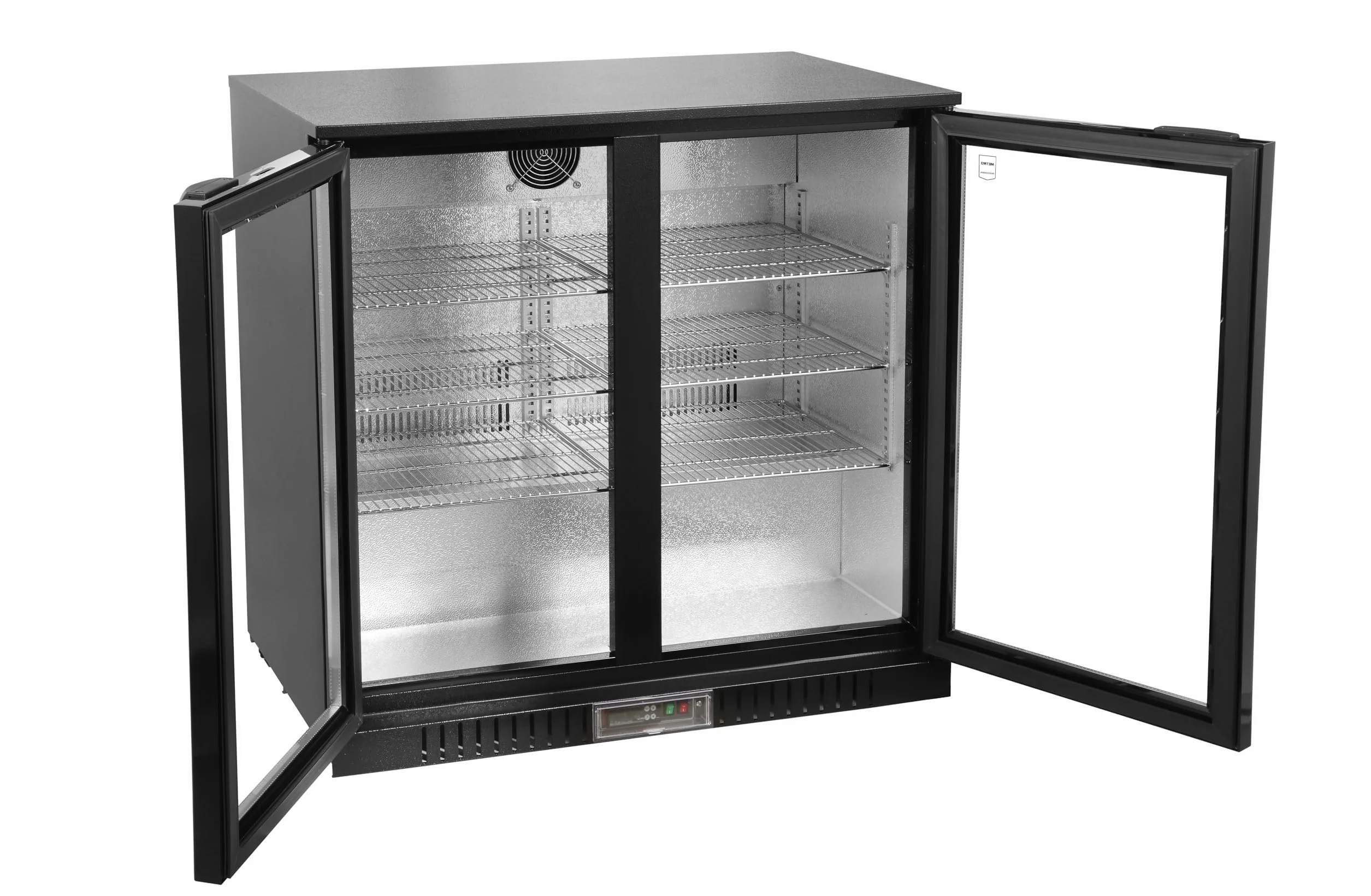 METRO Professional Refrigerador de bebidas GBC3002, 198 L, 90 x 53 x 86.5 cm, 160 W, Negro