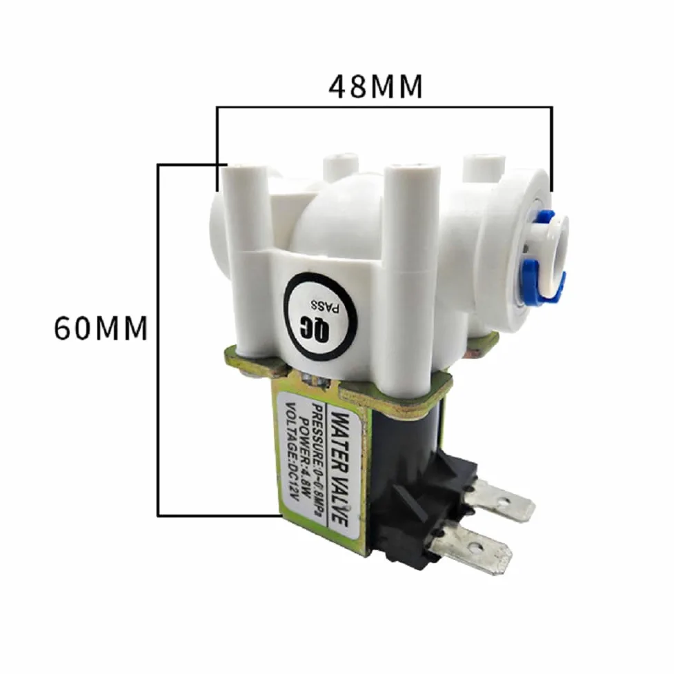 DAZZLEEX Medidor de flujo digital inteligente Sensor de flujo de agua de 1/4 pulgadas con pantalla LCD para control cuantitativo DC12V Operación Salida de señal de pulso Bod de polioximetileno